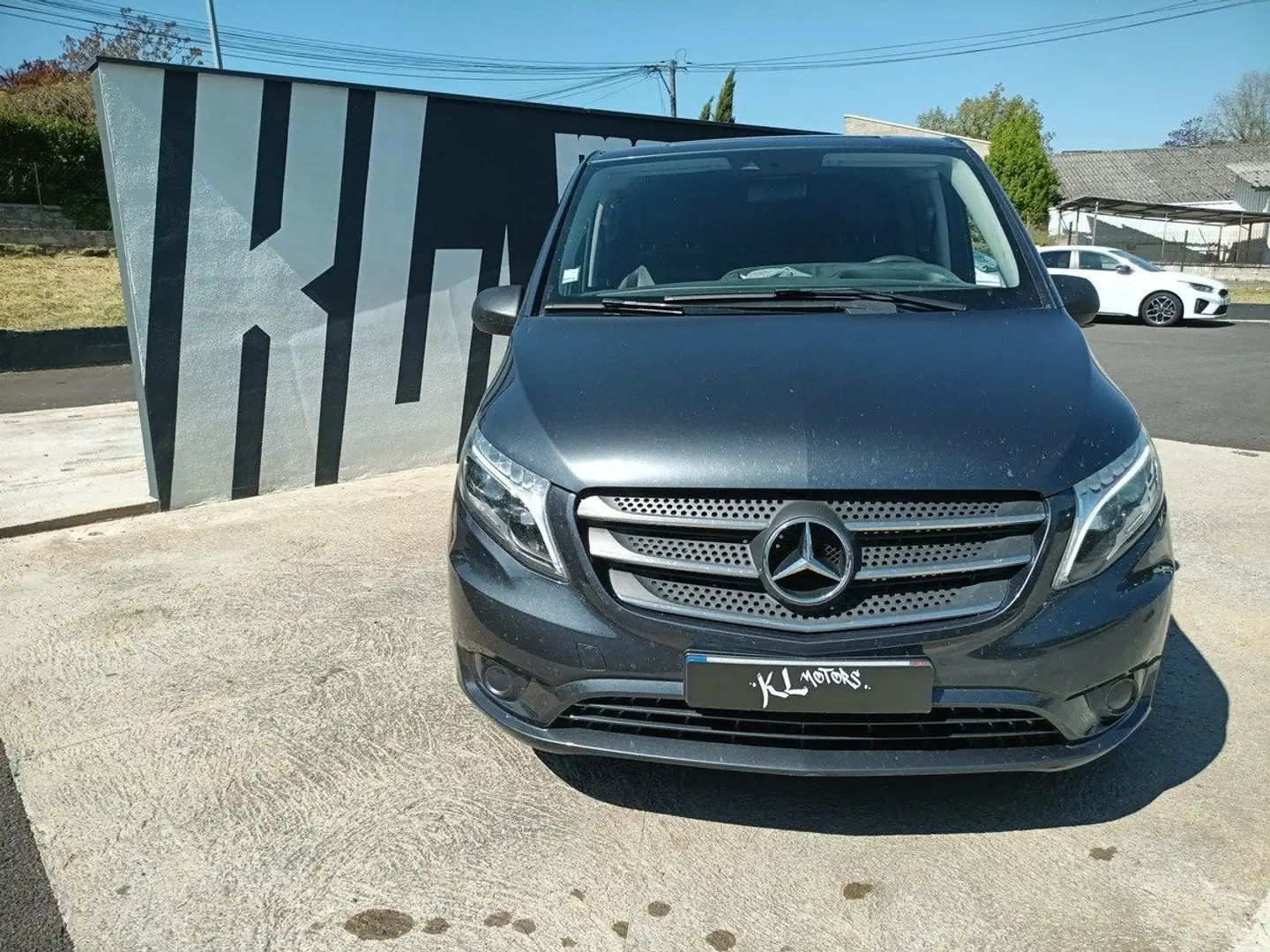 Mercedes-Benz Vito 114 CDI 136CH 5 PLACES CABINE APPROFONDIE L2H1 TVA Gris - 2