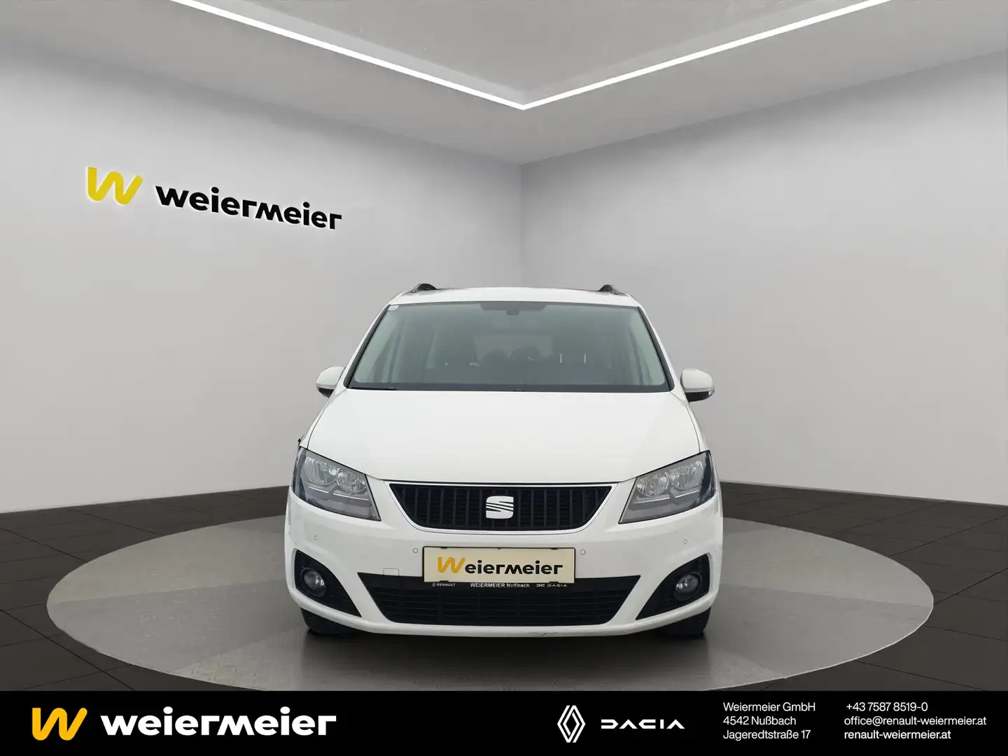 SEAT Alhambra Family 2,0 TDI CR DPF Weiß - 2