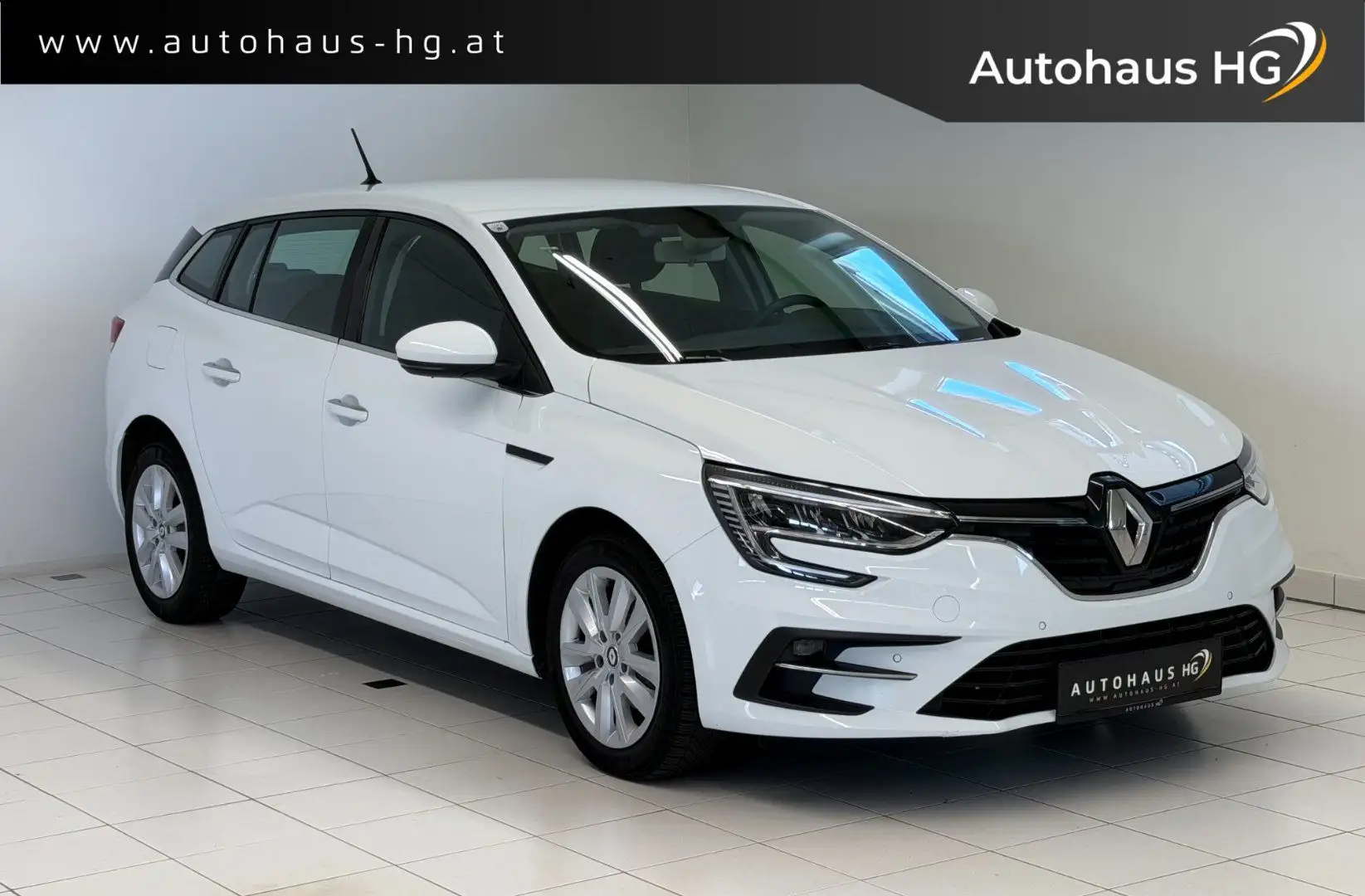 Renault Megane IV 1.5 BLUE dCi*1.BESITZ*LED*NAVI*AUTOMATIK* Weiß - 1