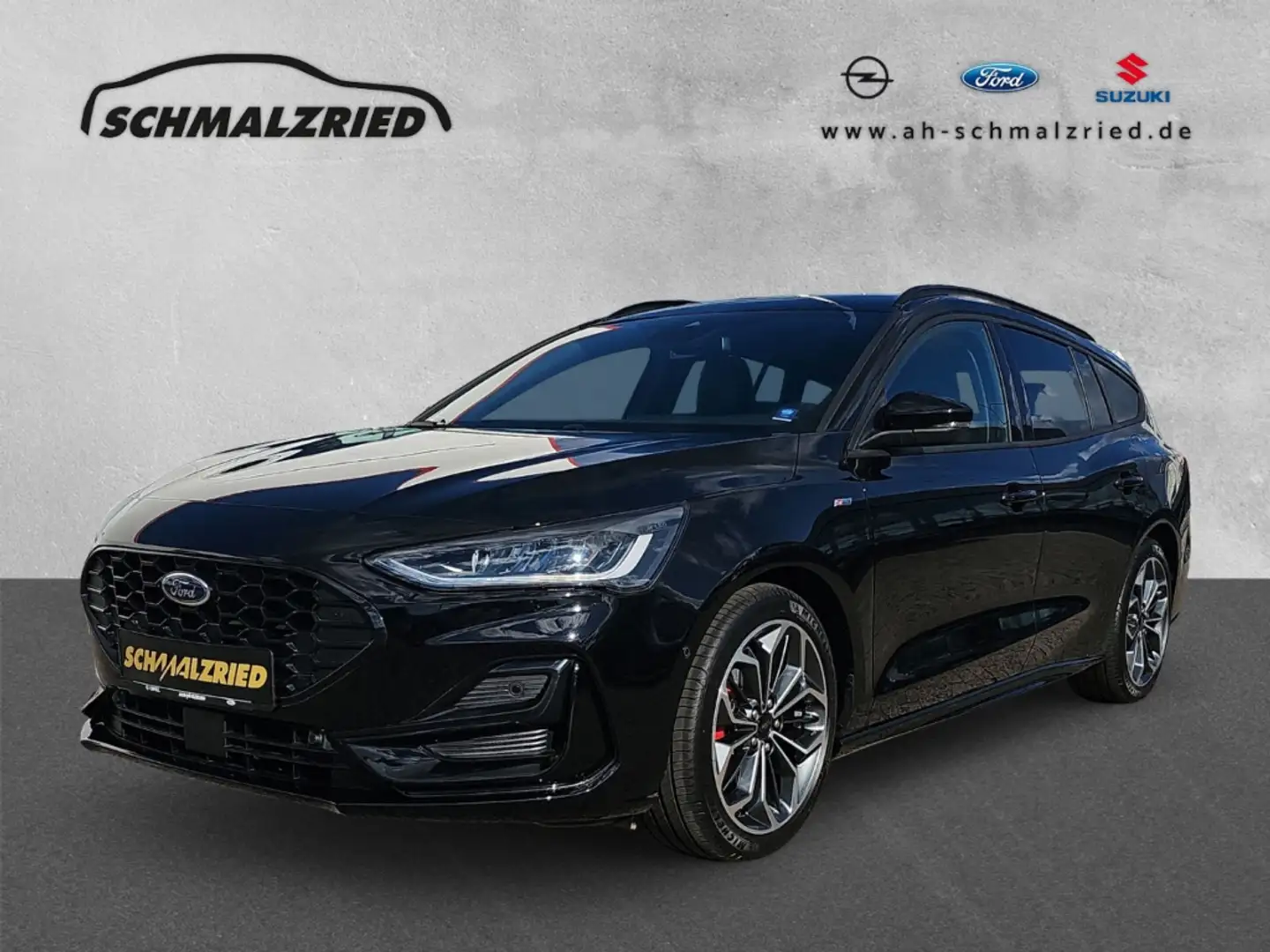 Ford Focus Turnier ST-Line X MHEV Sportpaket AHK-abnehmbar El Schwarz - 1