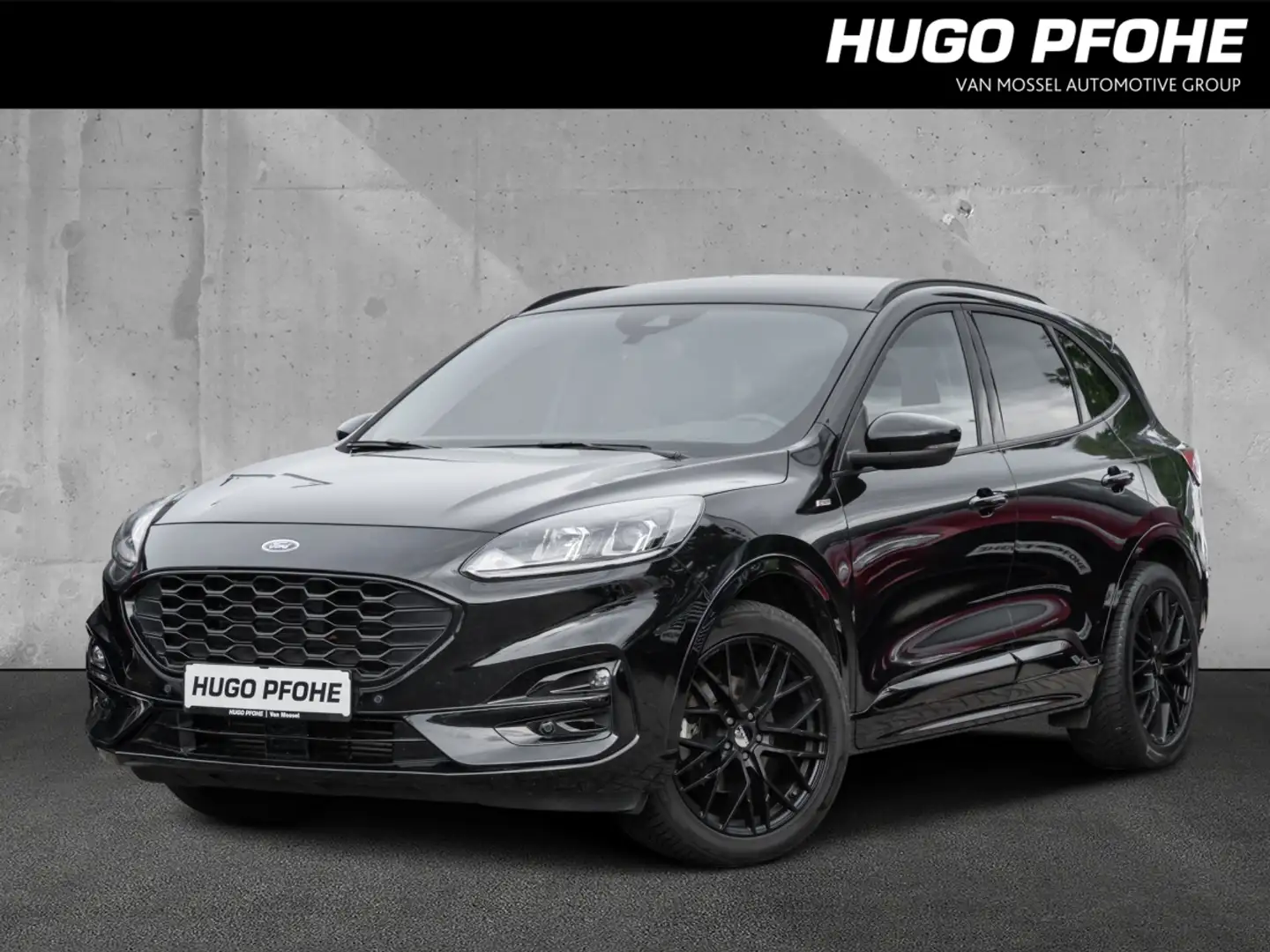 Ford Kuga ST-Line. NAVI. PDC + RFK. Wi.-P.. GJR Negro - 1