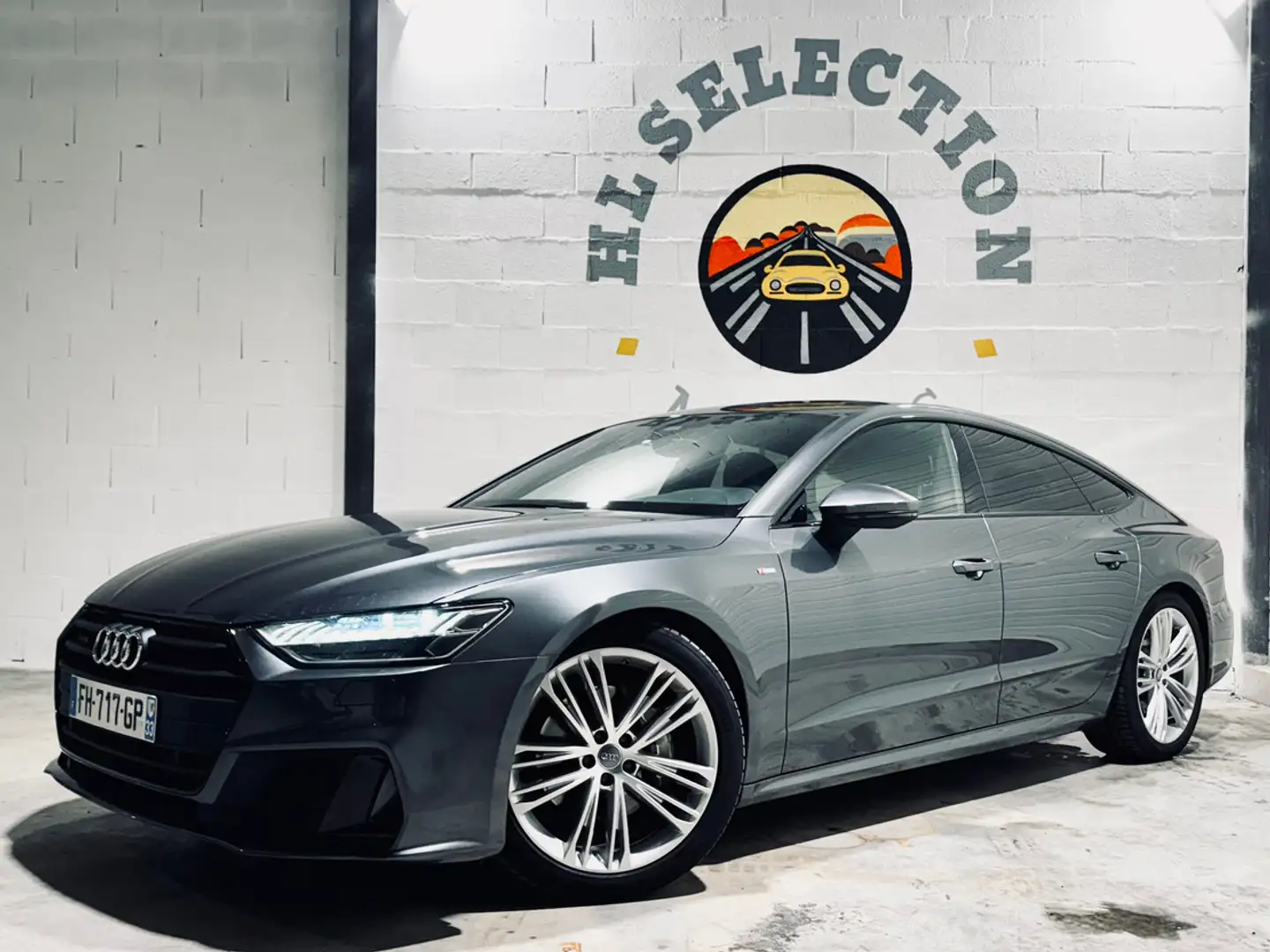Audi A7 50 TDI SLINE QUATTRO 286CV GARANTIE 12 MOIS Gri - 1