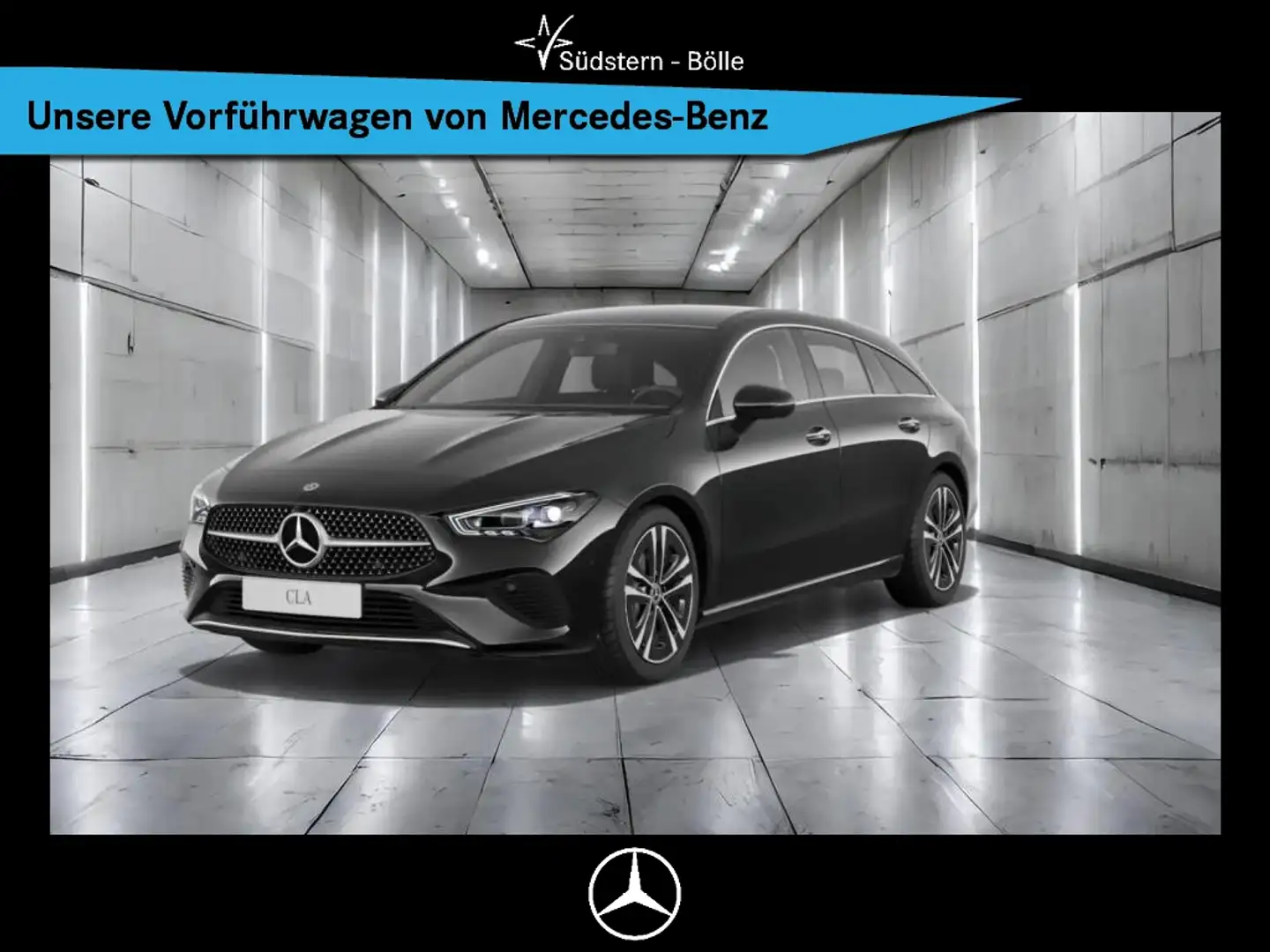 Mercedes-Benz CLA 200 SB +PROGRESSIVE+SHZ+AMBIENTE+360°KAM+PDC Noir - 1