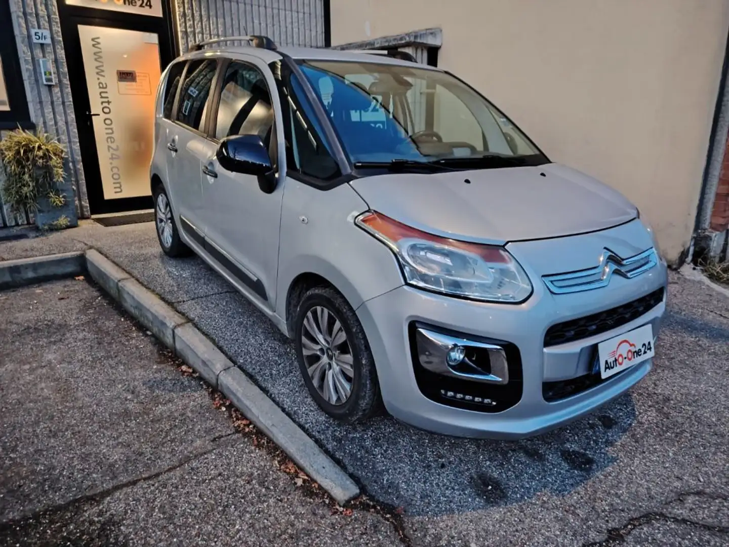 Citroen C3 Picasso BlueHDi 100 Exclusive-KM ECCEZIONALE UNIPROPRIETAR Argento - 1