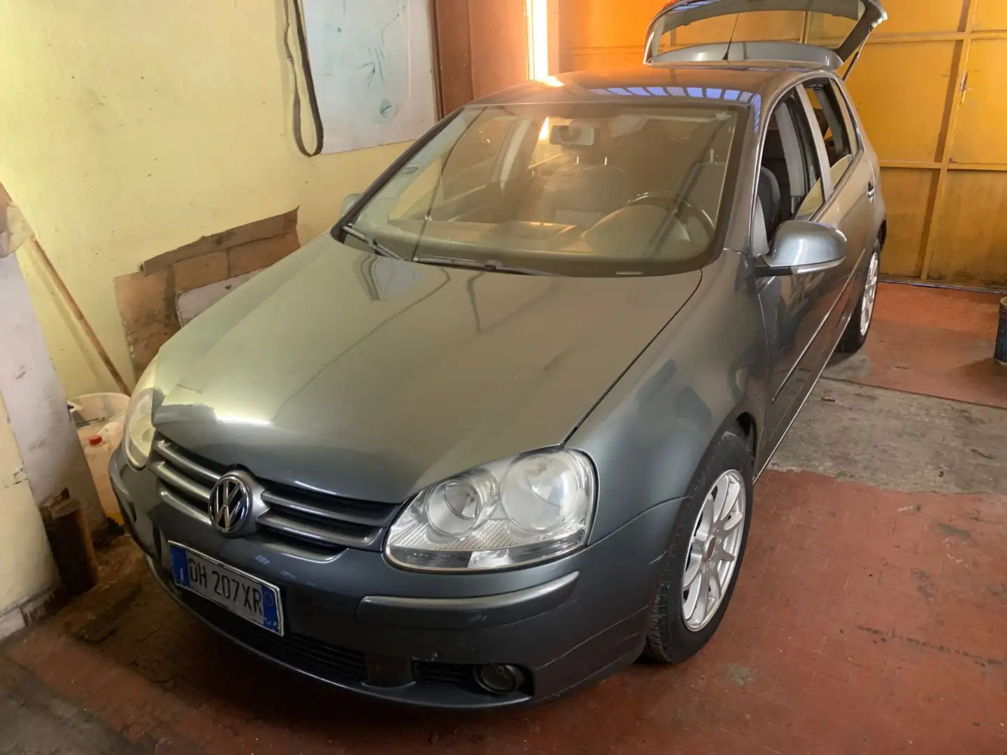 Volkswagen Golf Golf V 2003 5p 1.9 tdi Blue-T dpf Silber - 2