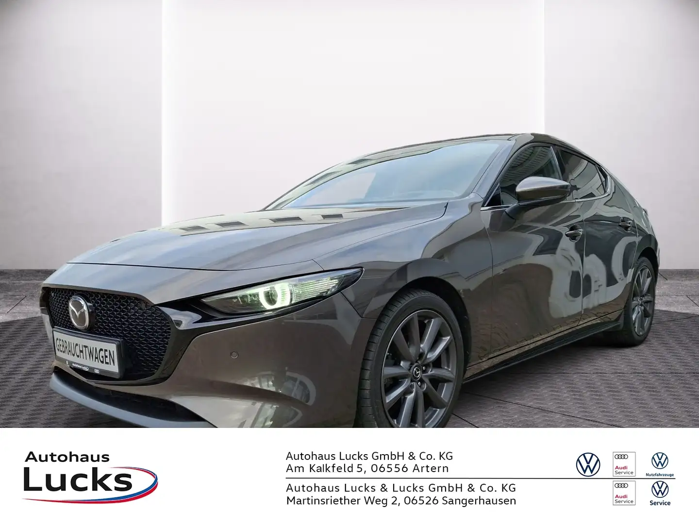 Mazda 3 SKYACTIV 2.0 Selection Matrix Kamera HuD Grau - 1