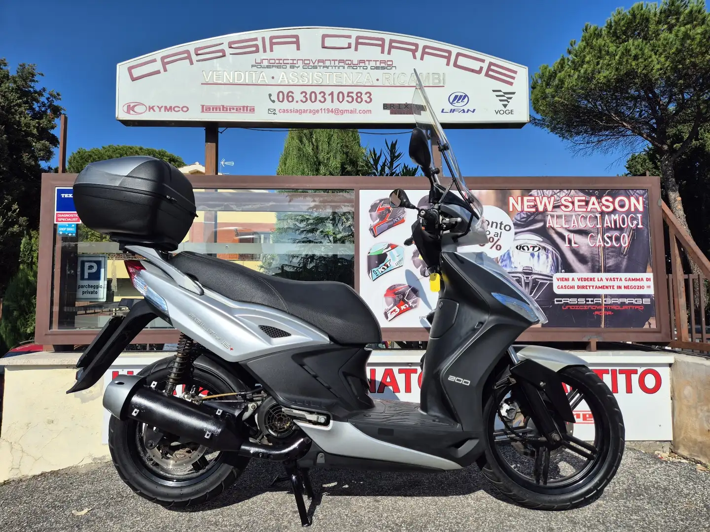Kymco Agility 200 R16+ Grigio - 1