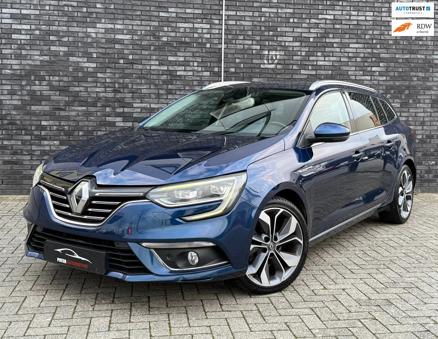 Renault Megane Estate 1.2 TCe 132pk Bose Massage|Camera|Trekhaak| Blau - 1