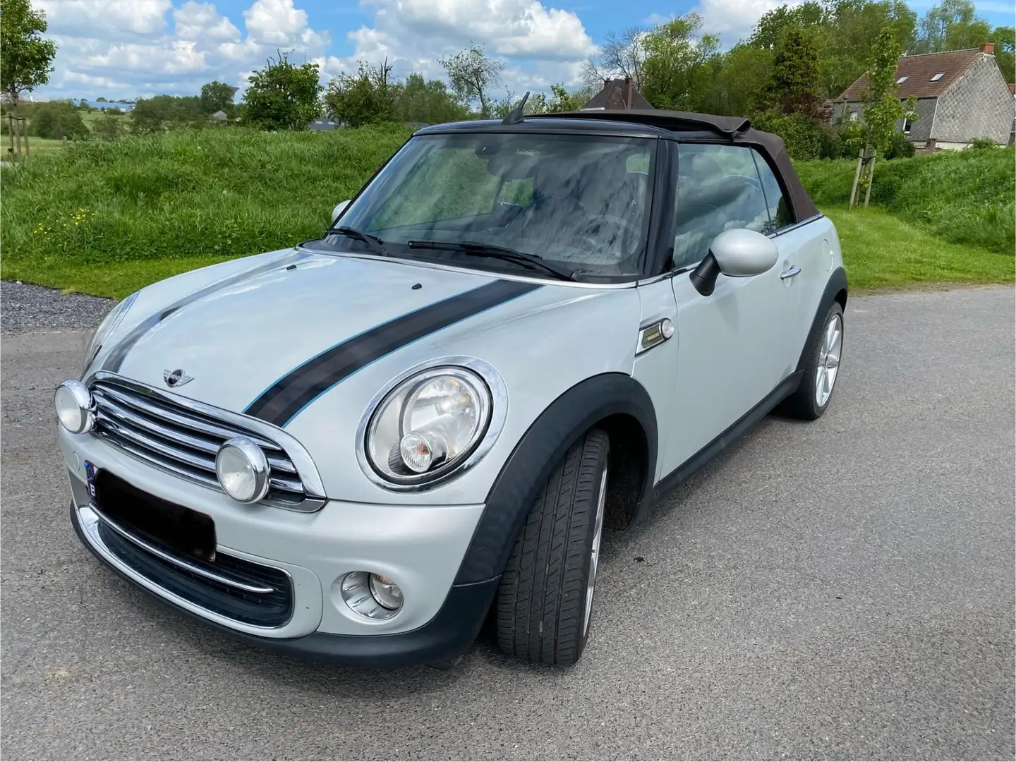MINI Cooper Cabrio Mini Cabriolet 1.6i Cooper Plateado - 1