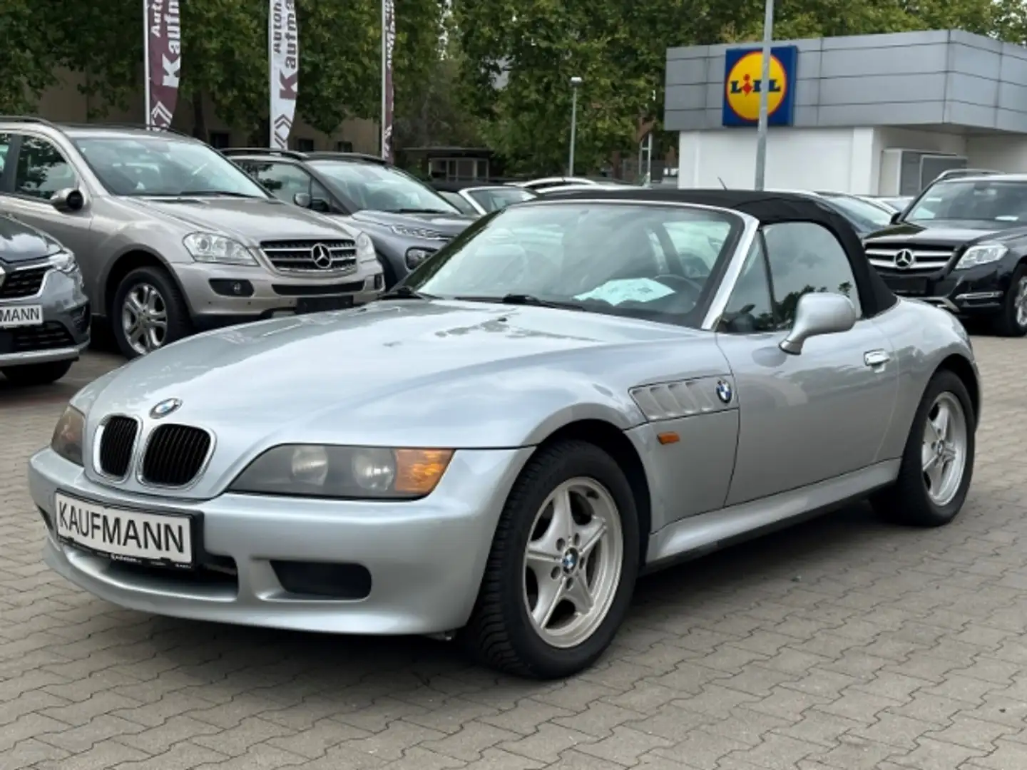 BMW Z3 1.9 Roadster Silber - 1