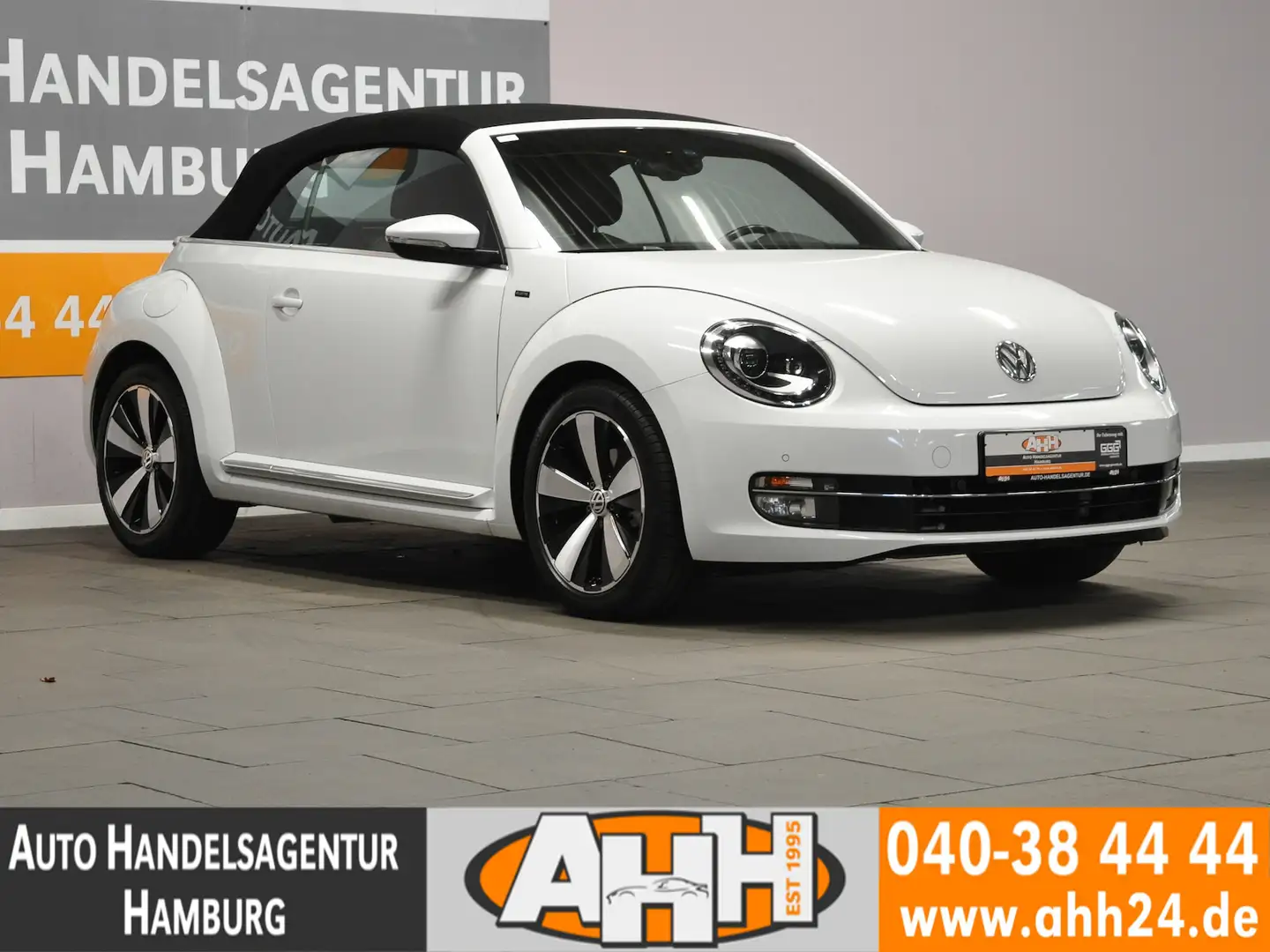 Volkswagen Beetle CABRIO 1.2 TSI ALLSTAR LED|NAV|KAM|XEN|1H Weiß - 2