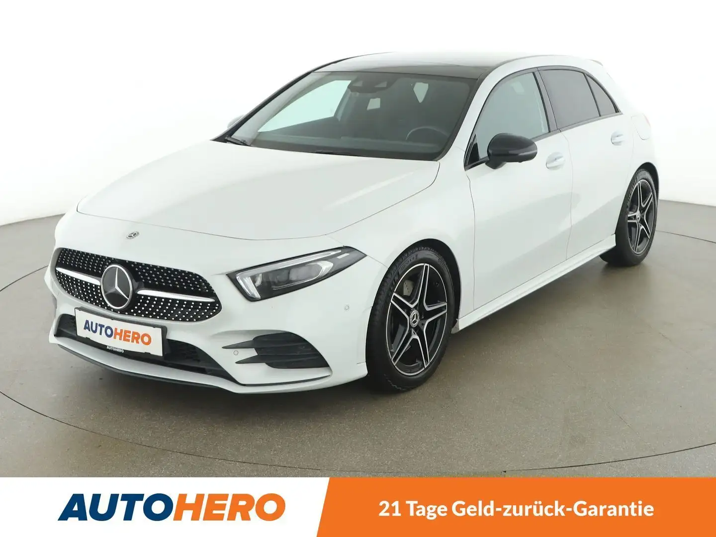 Mercedes-Benz A 220 A 220 4Matic AMG Line Aut. *MULTIBEAM*360*SPUR*TOT Blanc - 1