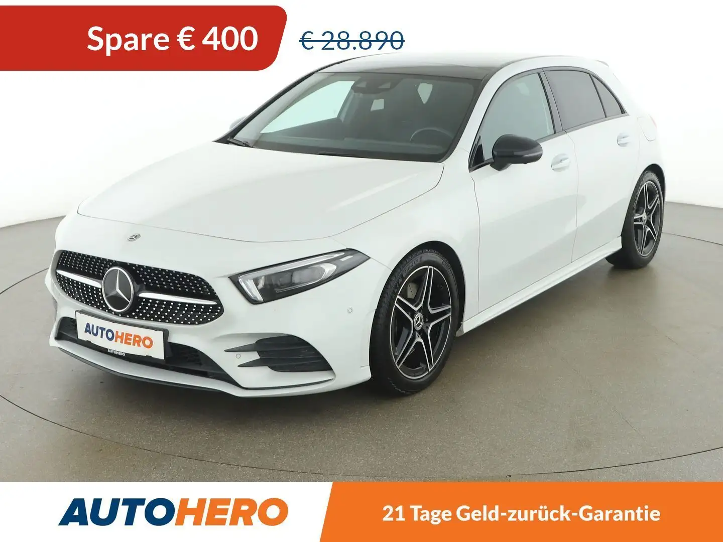 Mercedes-Benz A 220 A 220 4Matic AMG Line Aut. *MULTIBEAM*360*SPUR*TOT Wit - 1