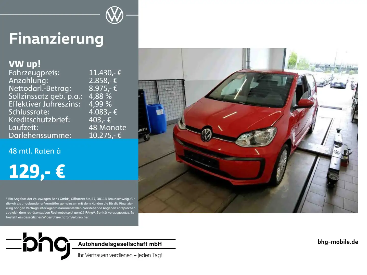 Volkswagen up! United Rood - 1