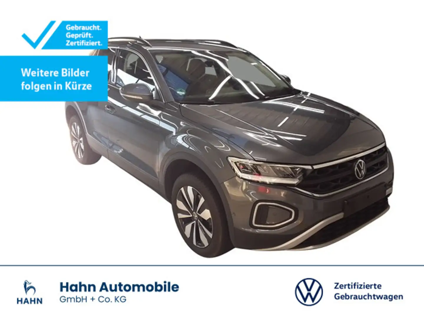 Volkswagen T-Roc 1.5TSI Move ACC AHK Cam LED Navi Sitzheiz Grau - 1