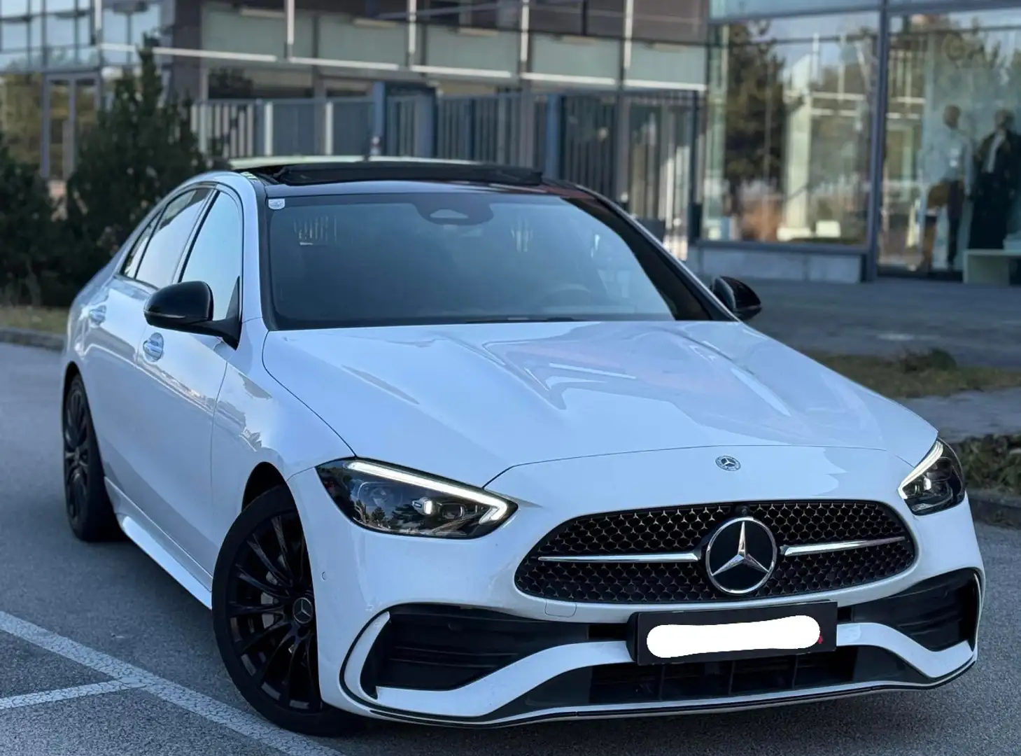 Mercedes-Benz C 220 220d Aut. Weiß - 2