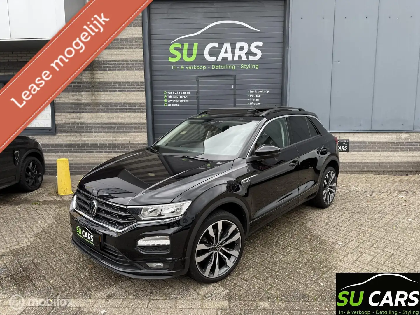 Volkswagen T-Roc 1.5 TSI R-Line|Pano|Virtual|CAM|Keyless|Bli Zwart - 1