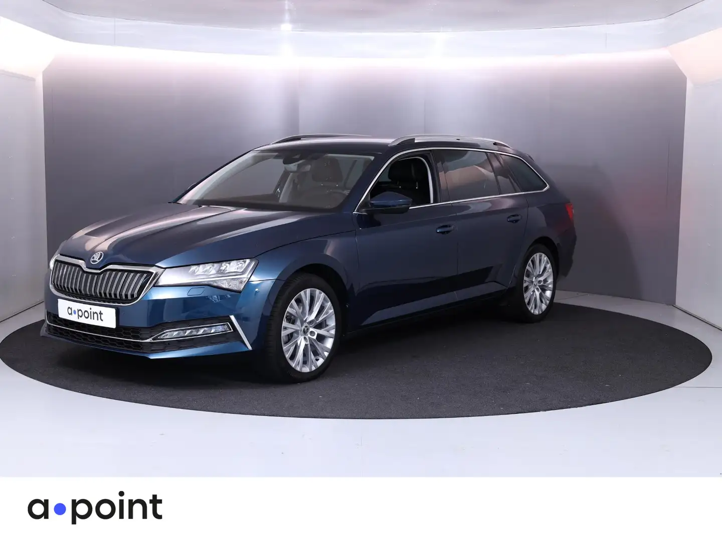 Skoda Superb Combi 1.4 TSI iV Business Edition Plus 218 pk Auto Blauw - 1