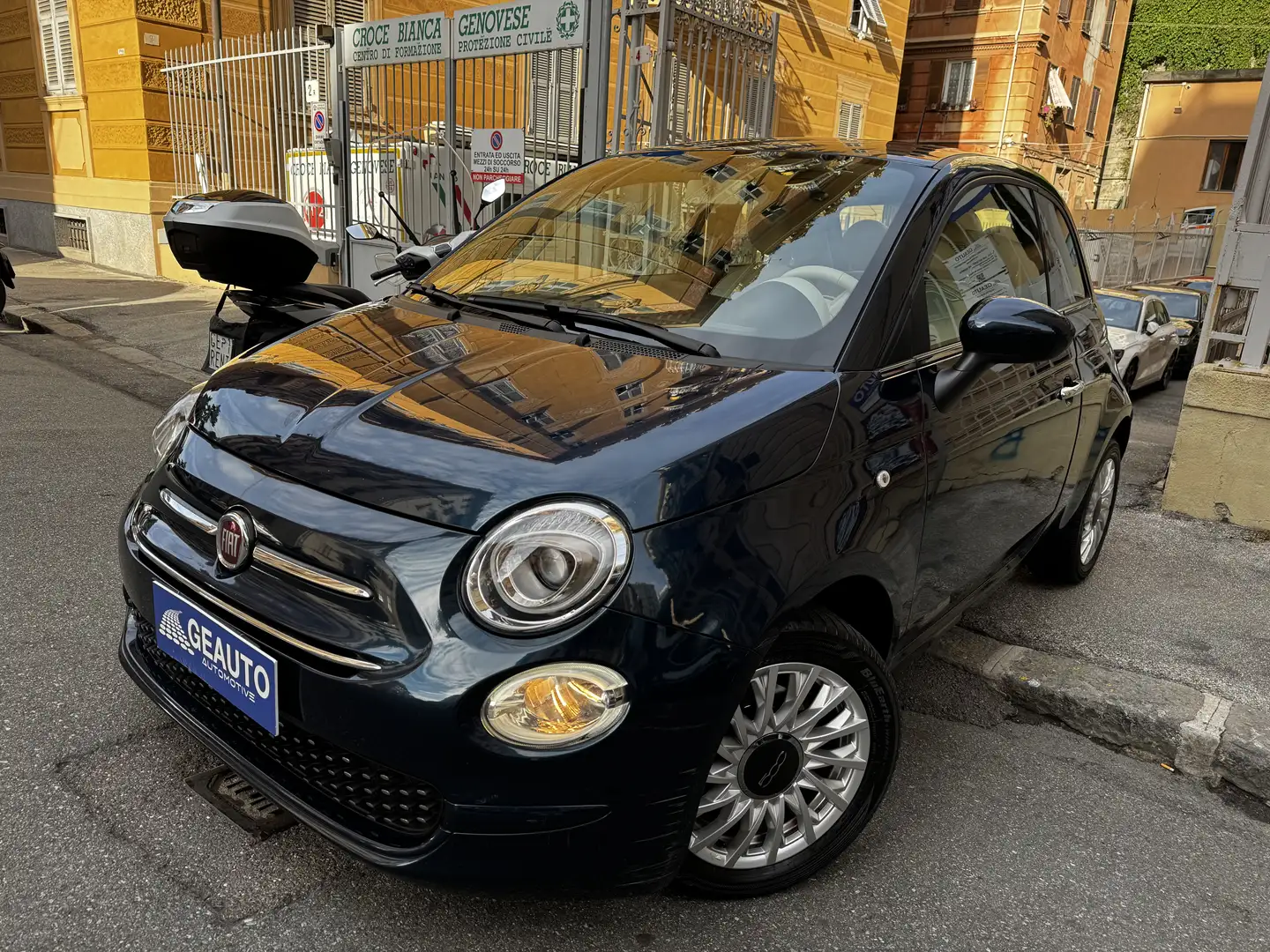 Fiat 500 1.2 Lounge easypower BENZINA/ Gpl 69cv GARANTITA Blu/Azzurro - 2