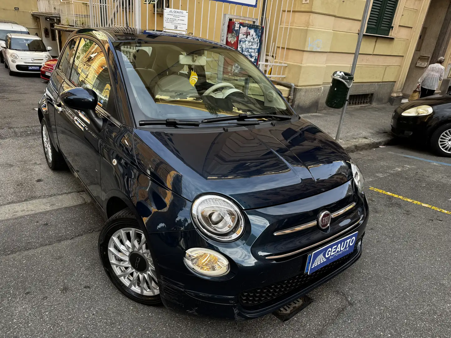 Fiat 500 1.2 Lounge easypower BENZINA/ Gpl 69cv GARANTITA Blu/Azzurro - 1