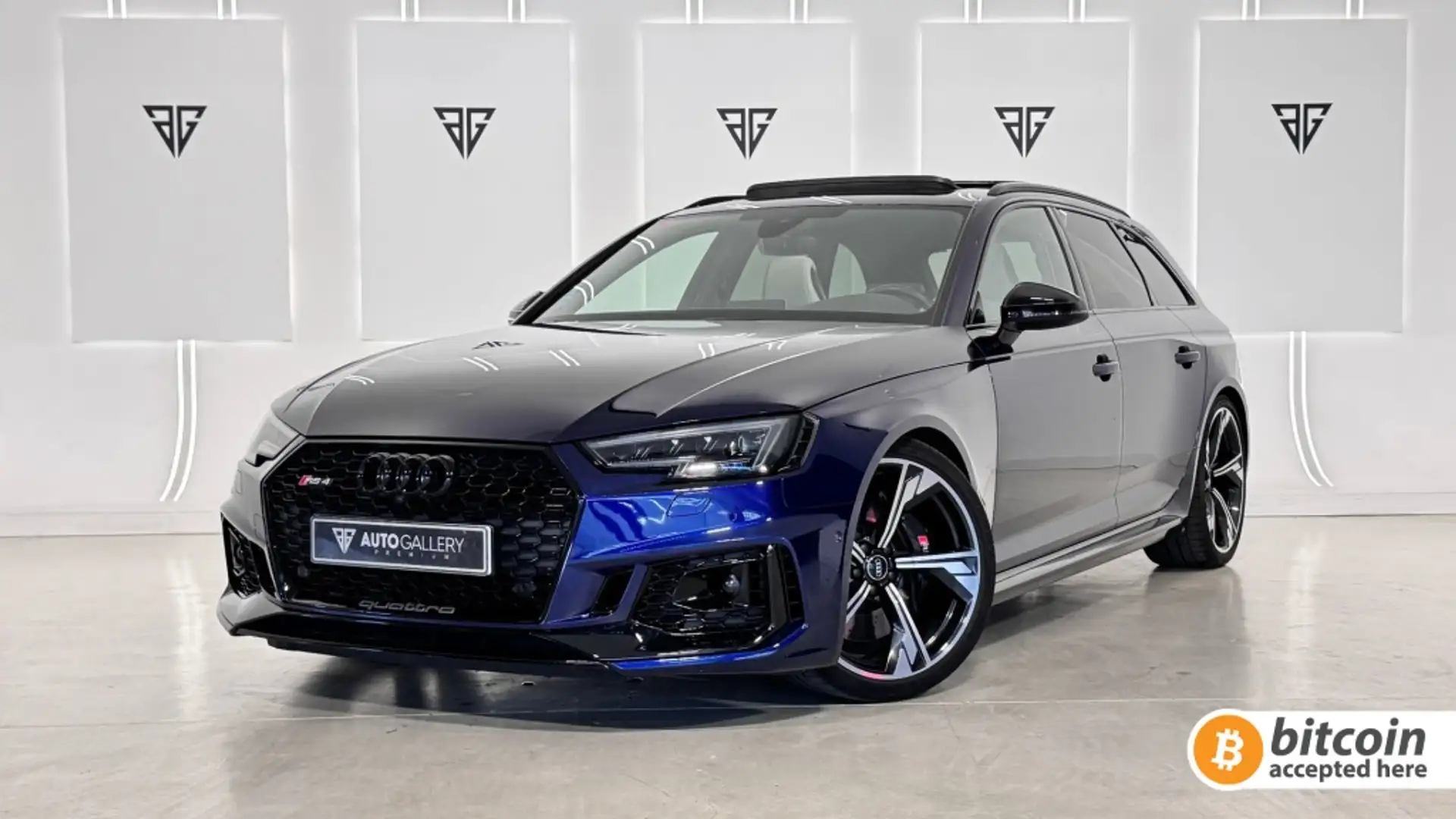 Audi RS4 Avant TFSI quattro tiptronic Bleu - 1