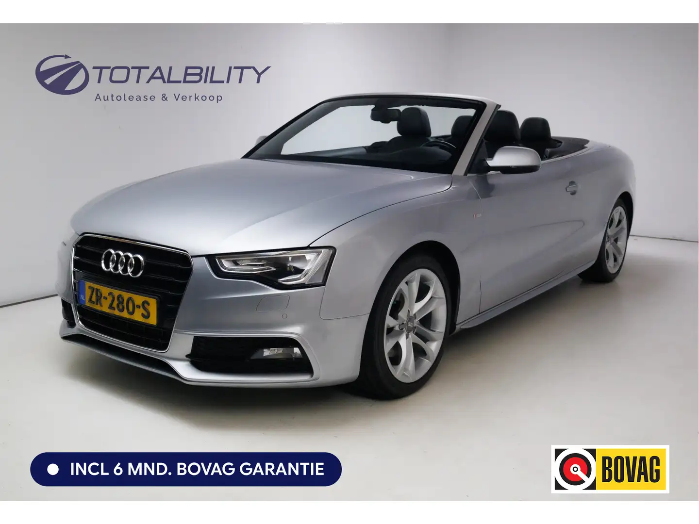 Audi A5 Cabriolet 1.8 TFSI S-Line Sport Edition 170 PK aut Grau - 1