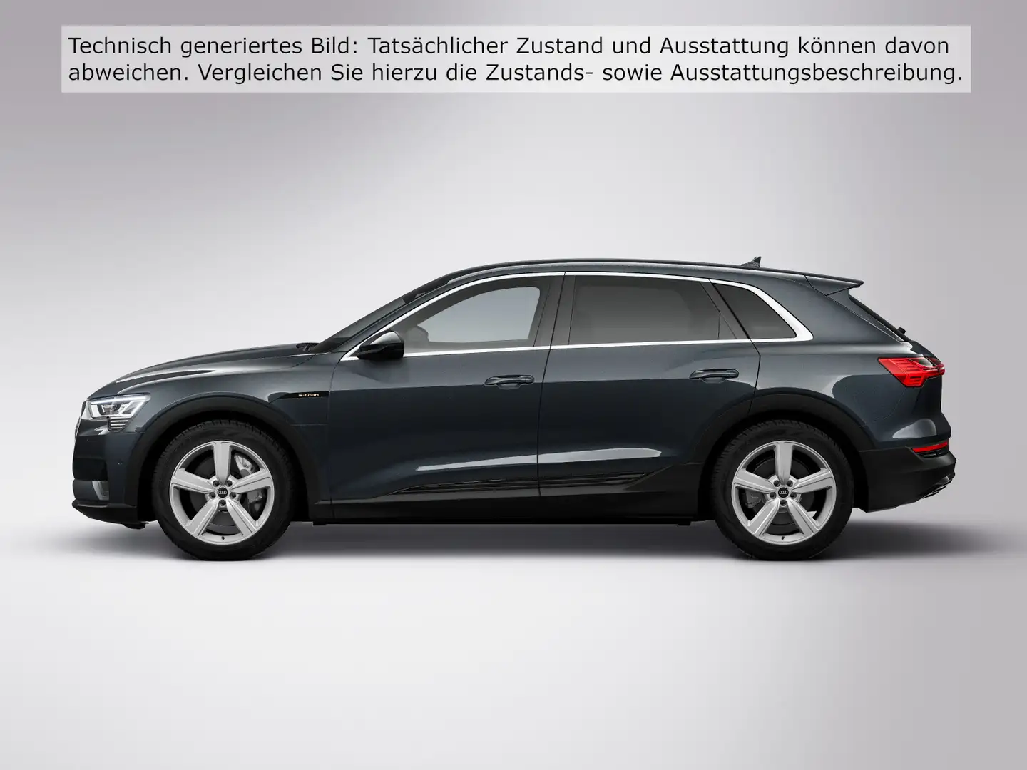 Audi e-tron 50 quattro 230 kW MEMORY NAVI PLUS Gris - 2