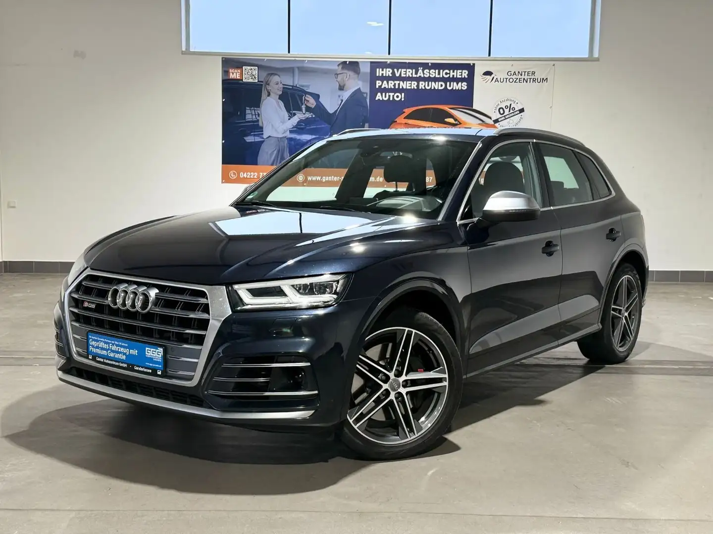 Audi SQ5 3.0 TDI quattro AHK+MATRIX+HUD+LUFTFW Blau - 1