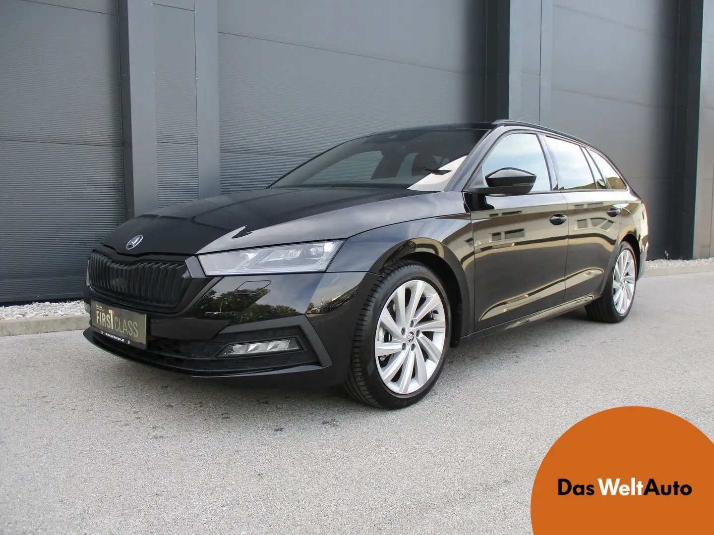 Skoda Octavia Style TDI DSG Zwart - 1