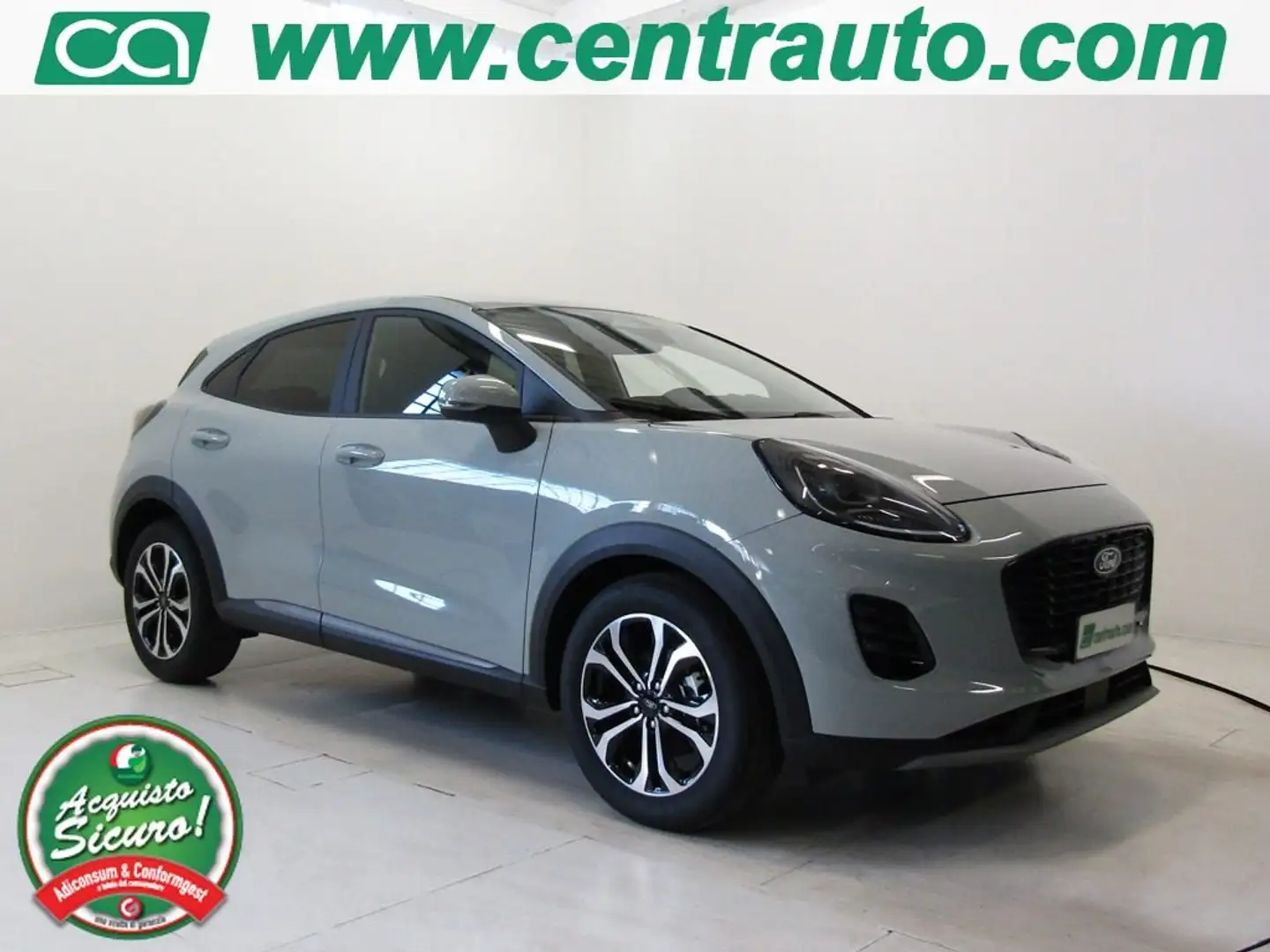 Ford Puma 1.0 EcoBoost Hybrid Titanium Manuale MHEV * KM0 * Grigio - 1