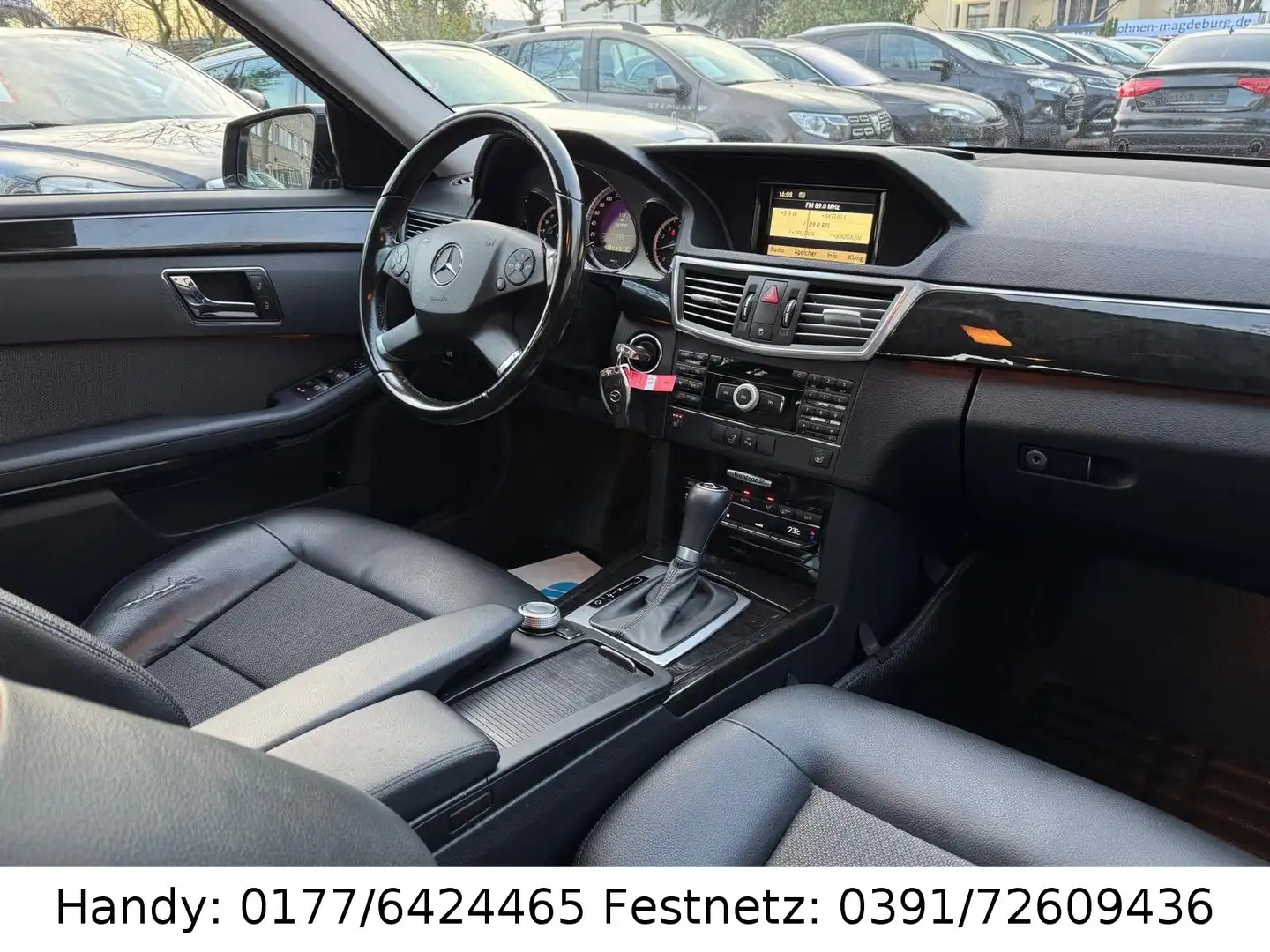 Mercedes-Benz E 200 CGI AVANTGARDE/AUTOMATIK/XENON/SHZ/PDC/ALU Noir - 2