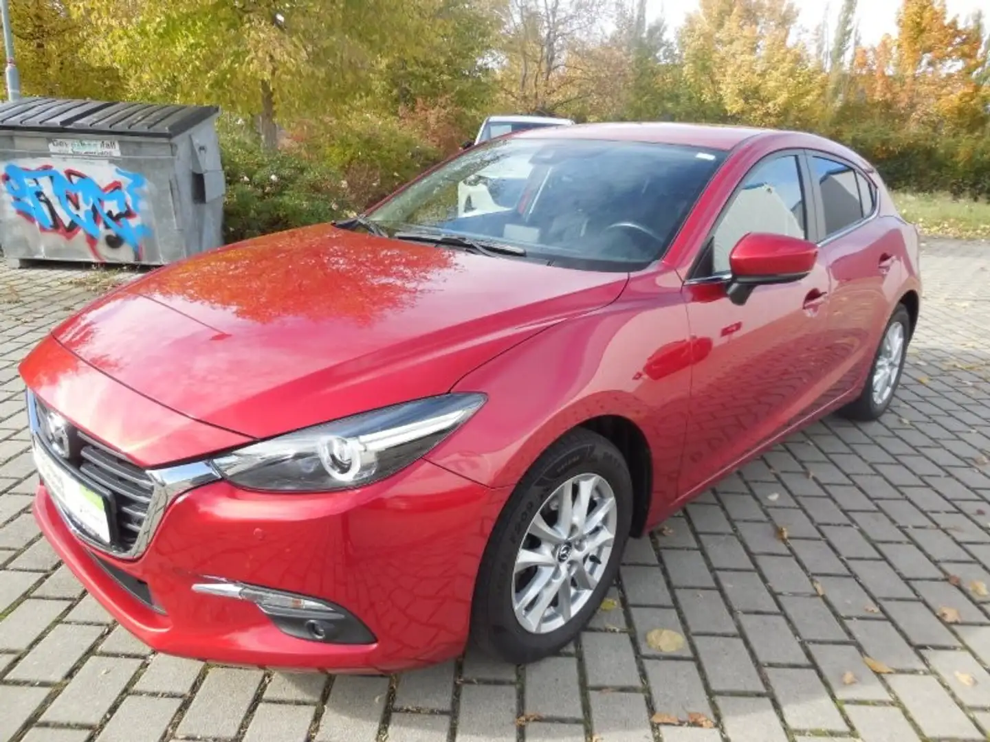 Mazda 3 SkyactivG 120PS Exclusive Sitz- und Lenkradheizung Rot - 2