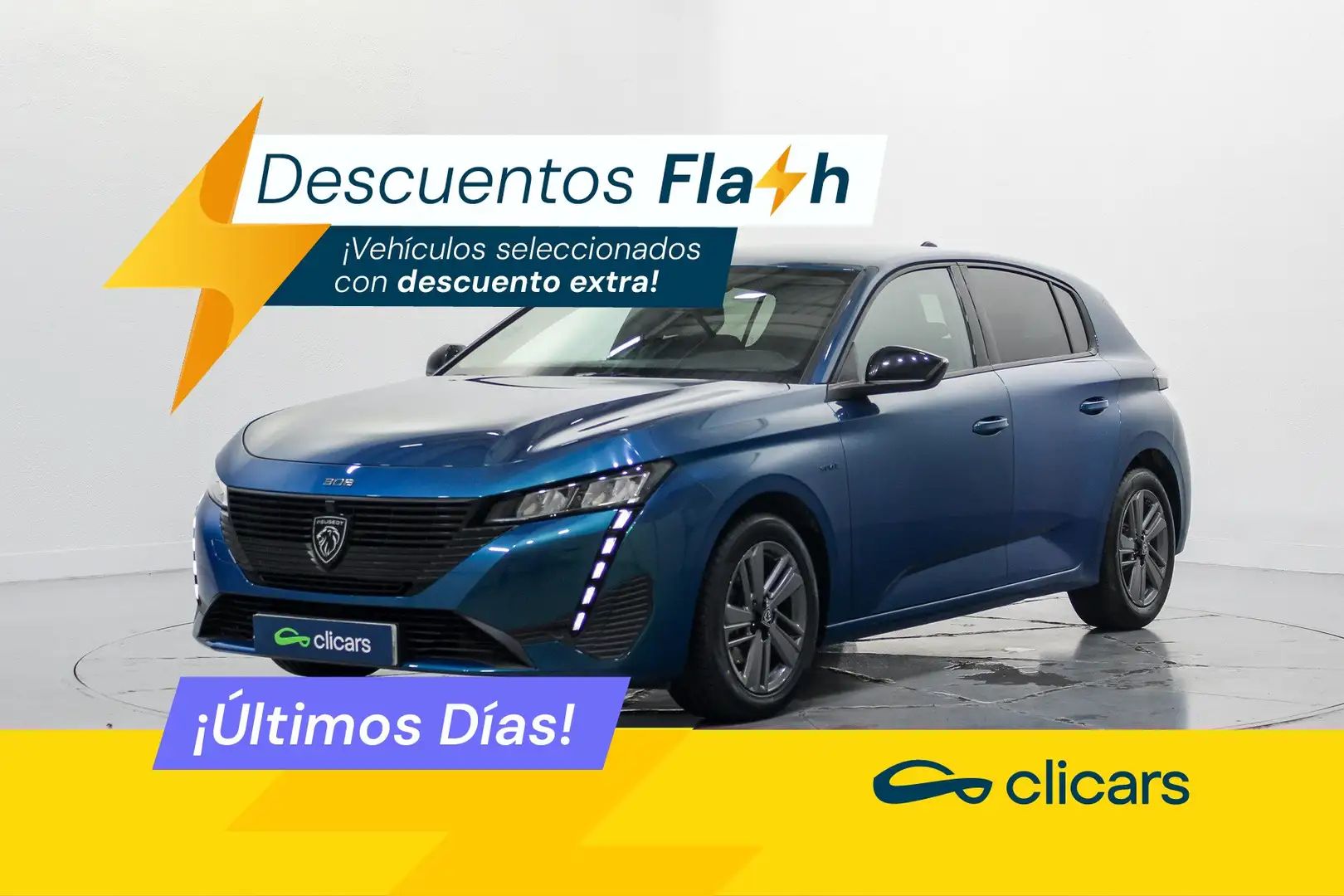 Peugeot 308 1.2 PureTech S&S Style EAT8 130 Azul - 1