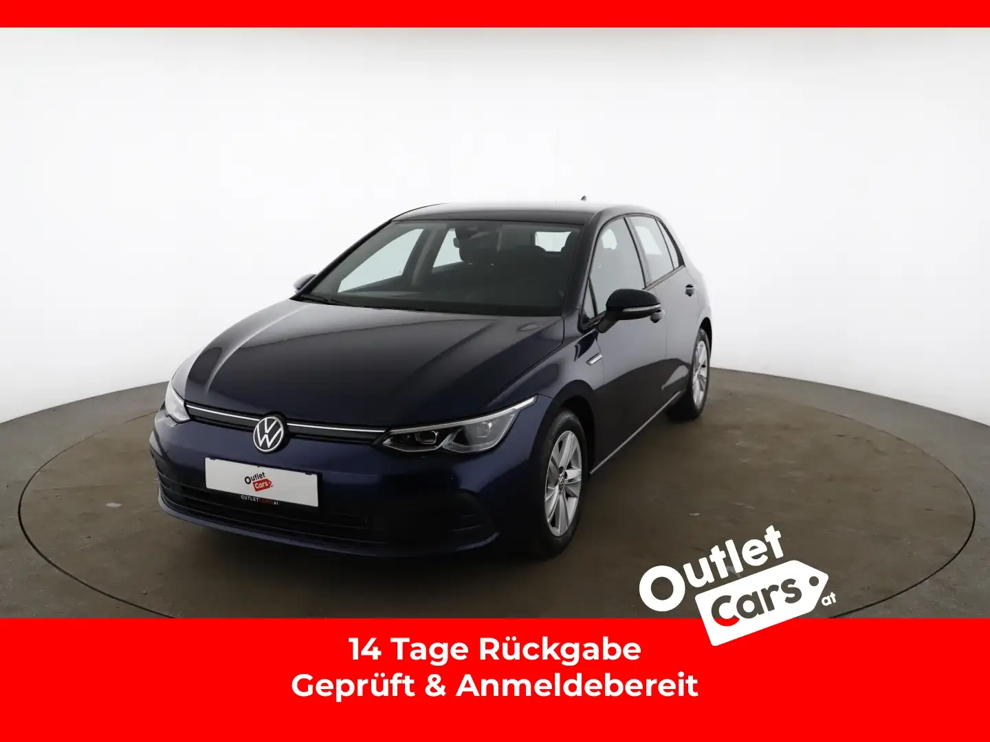 Volkswagen Golf VIII 2.0 TDI Life ASSIST+RADAR+LED+CARPLAY Blau - 1