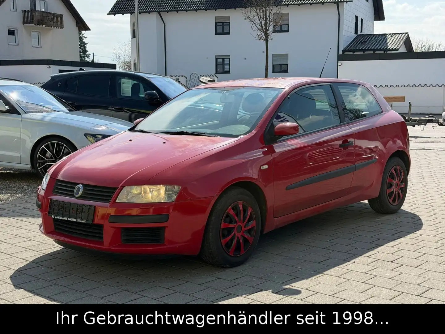 Fiat Stilo 1.2 16V Active *1.HAND/KLIMA/8-FACH* Rojo - 2