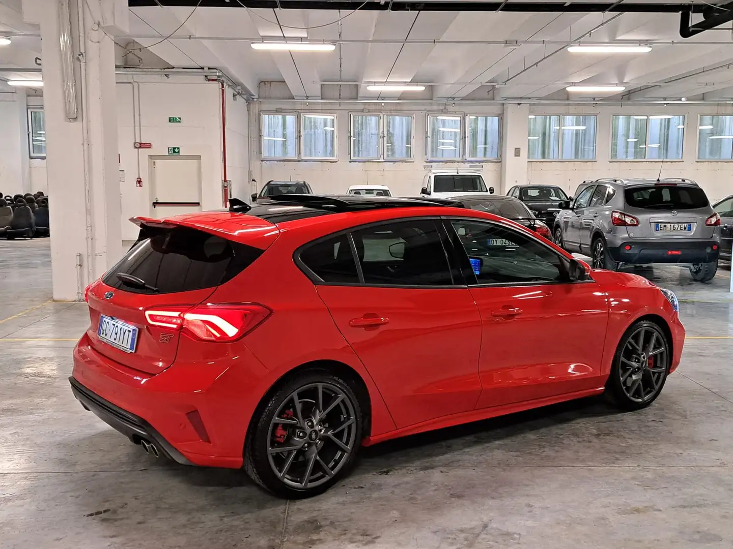 Ford Focus 2000 EcoBlue 190CV ST 5 Porte Rosso - 2