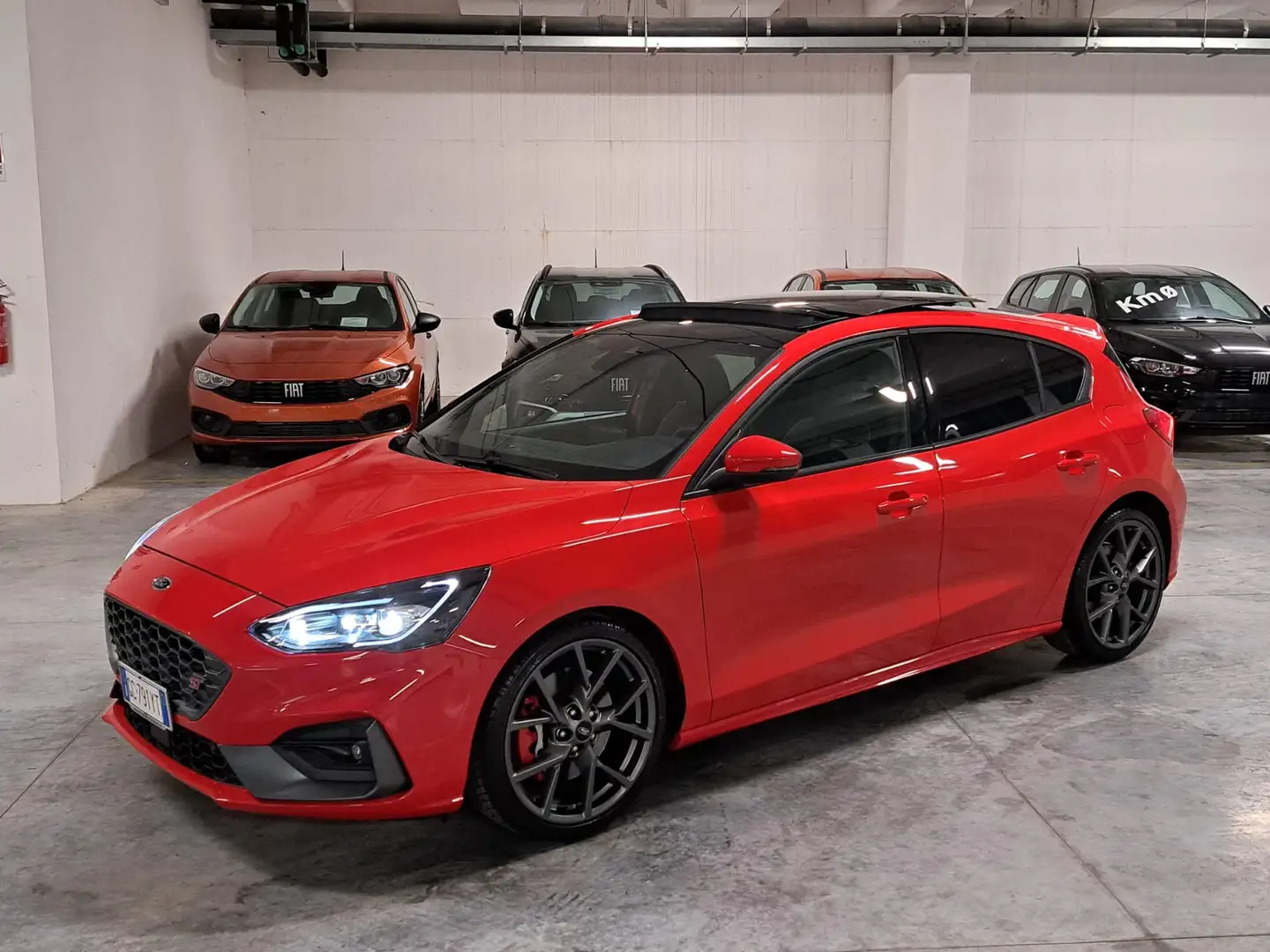 Ford Focus 2000 EcoBlue 190CV ST 5 Porte Rosso - 1