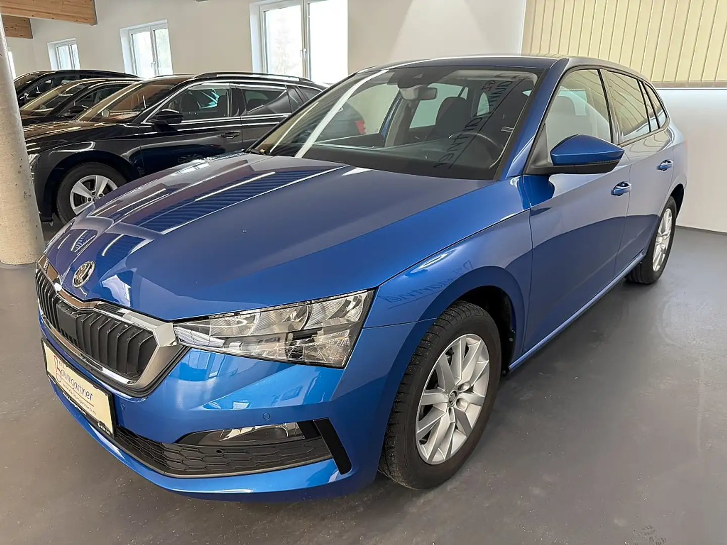 Skoda Scala 1,0TSI *LED*NAVI*Virtual*Sitzheizung*Tempomat*P... Blau - 2