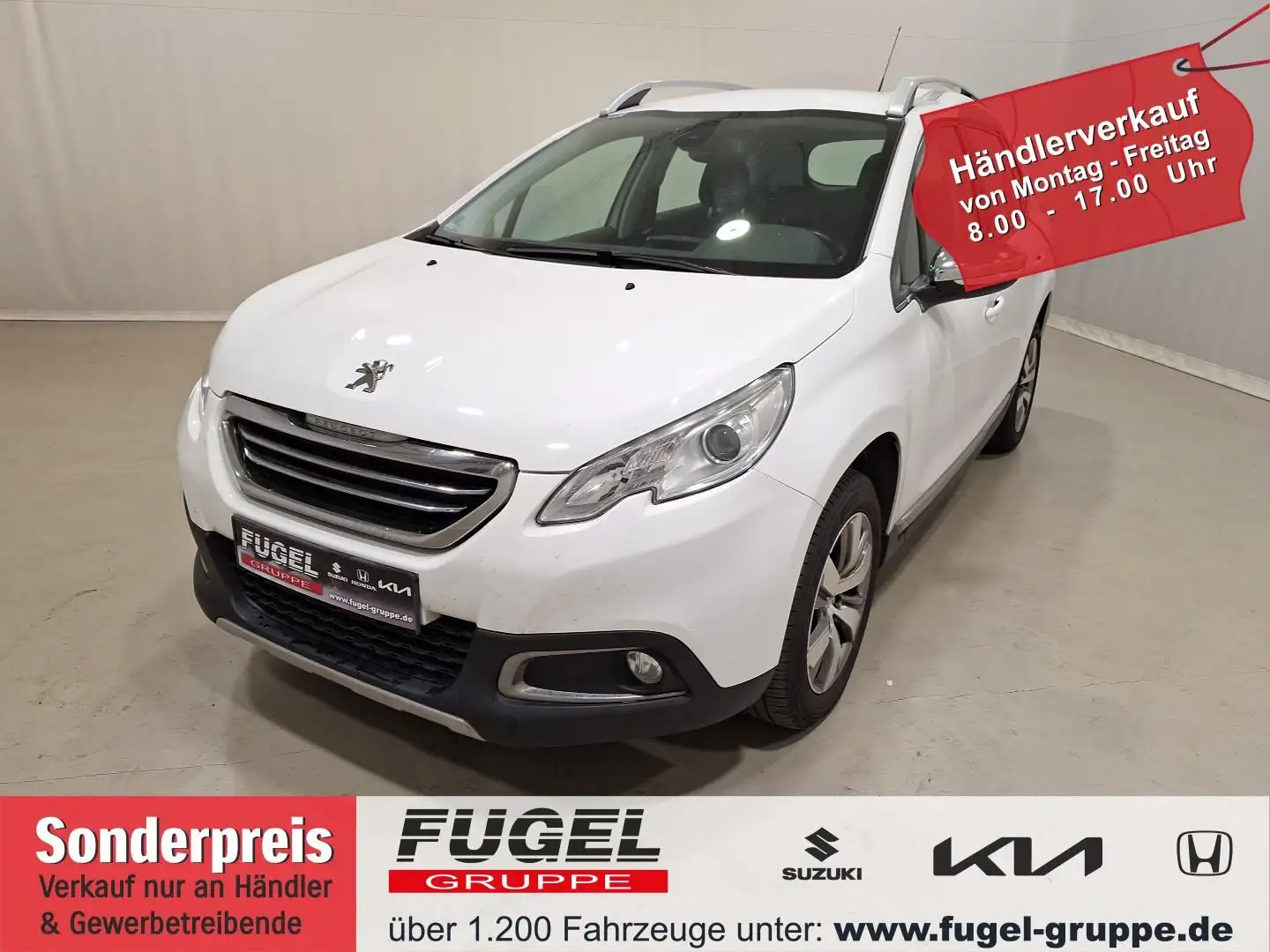 Peugeot 2008 1.6 e-HDi FAP 115 Allure SHZ|Klimaaut. Fehér - 1