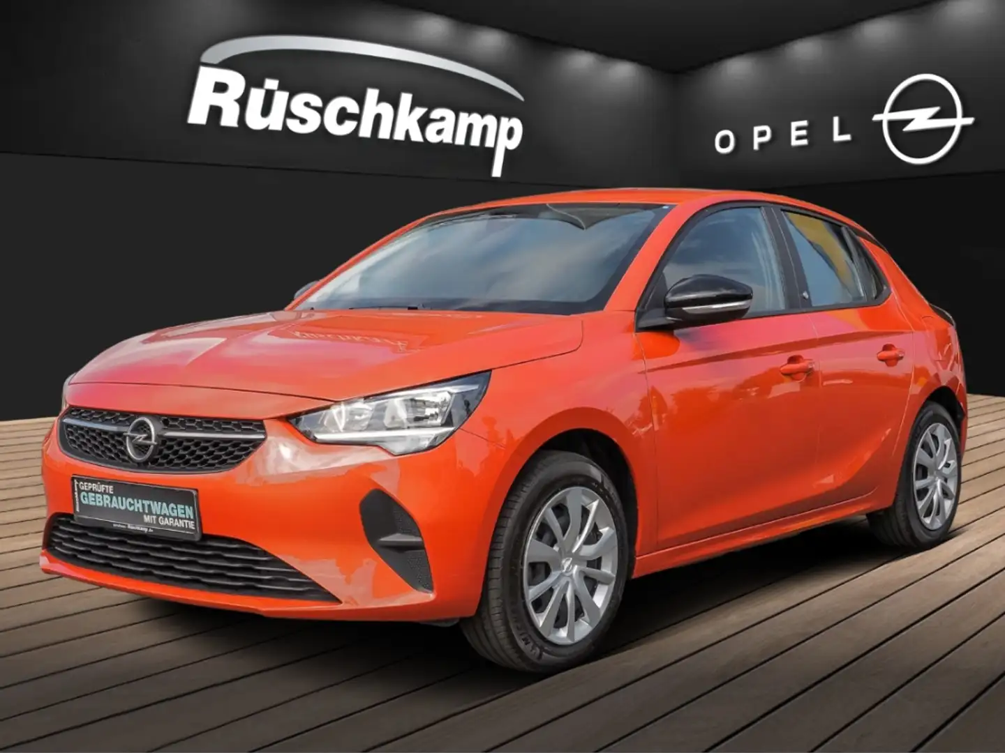 Opel Corsa-e Edition DAB+ Tempomat BT Touch Klimaautomatik Oranje - 1