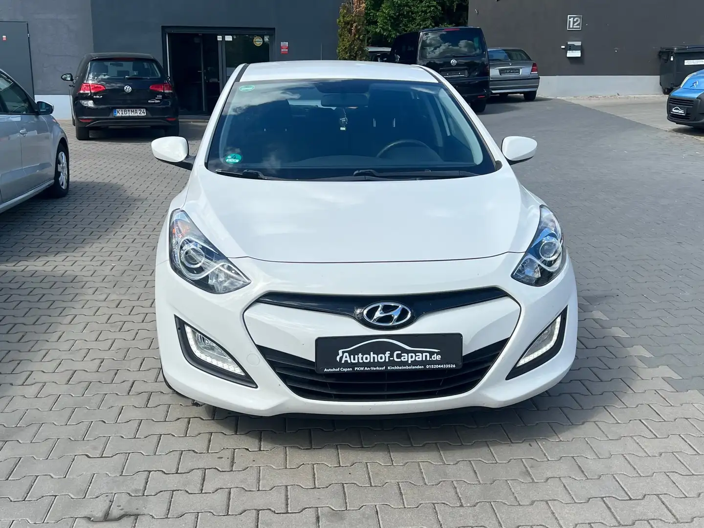 Hyundai i30 i30 Classic/Klima/2Ha/Alus/AUX/Eu5/TÜV 10.25/ZV Белый - 2