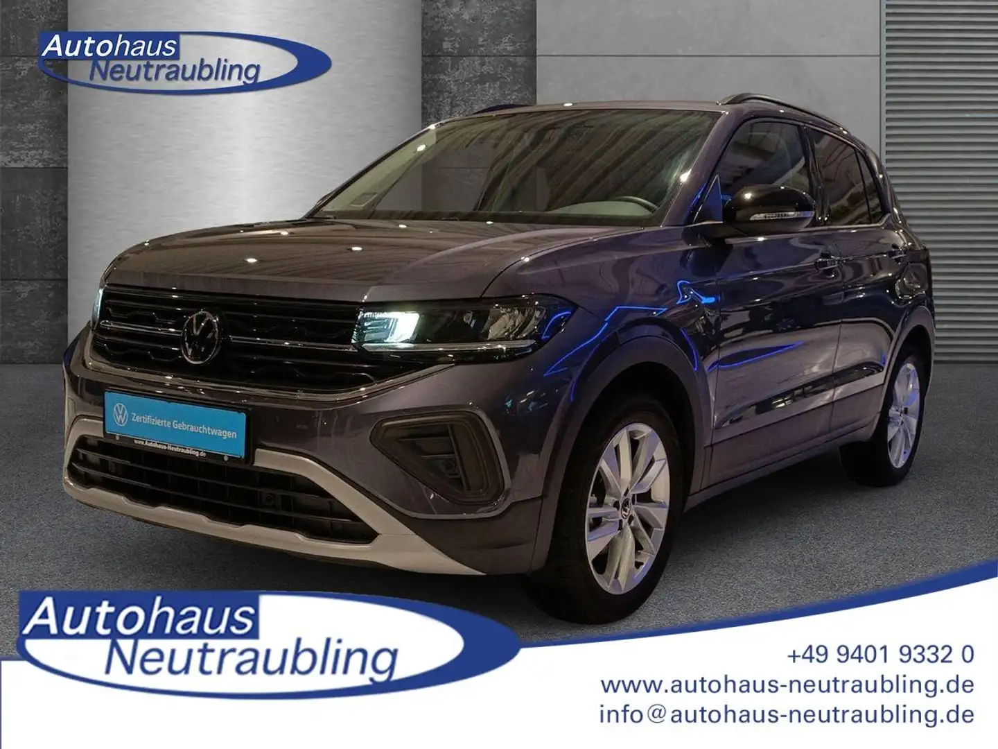 Volkswagen T-Cross 1.0 TSI "GOAL" 95 PS +NAVI+KLIMA+SHZ+PDC Grau - 1