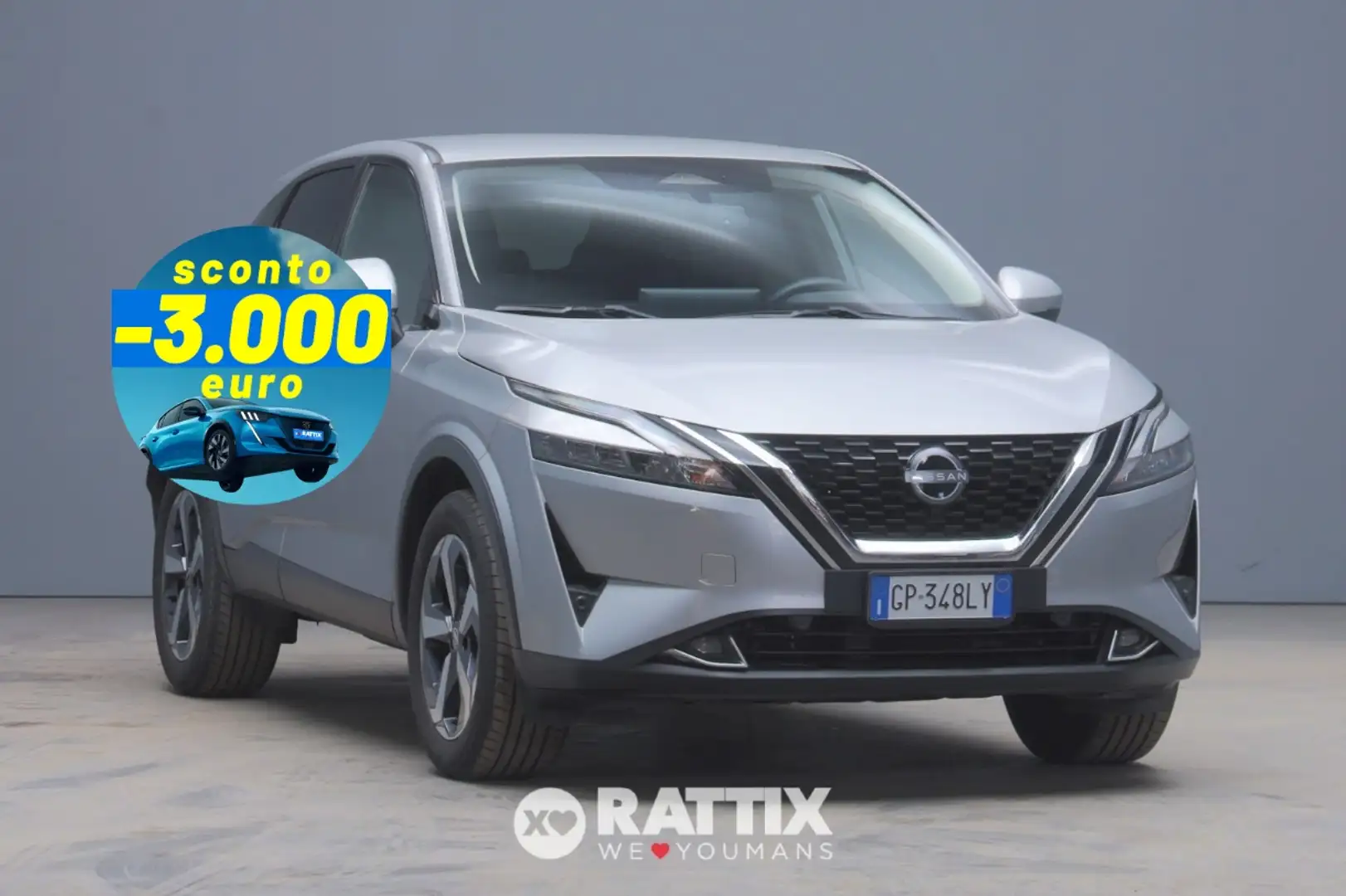 Nissan Qashqai 1.3 Mhev 140CV N-Connecta Nero - 1
