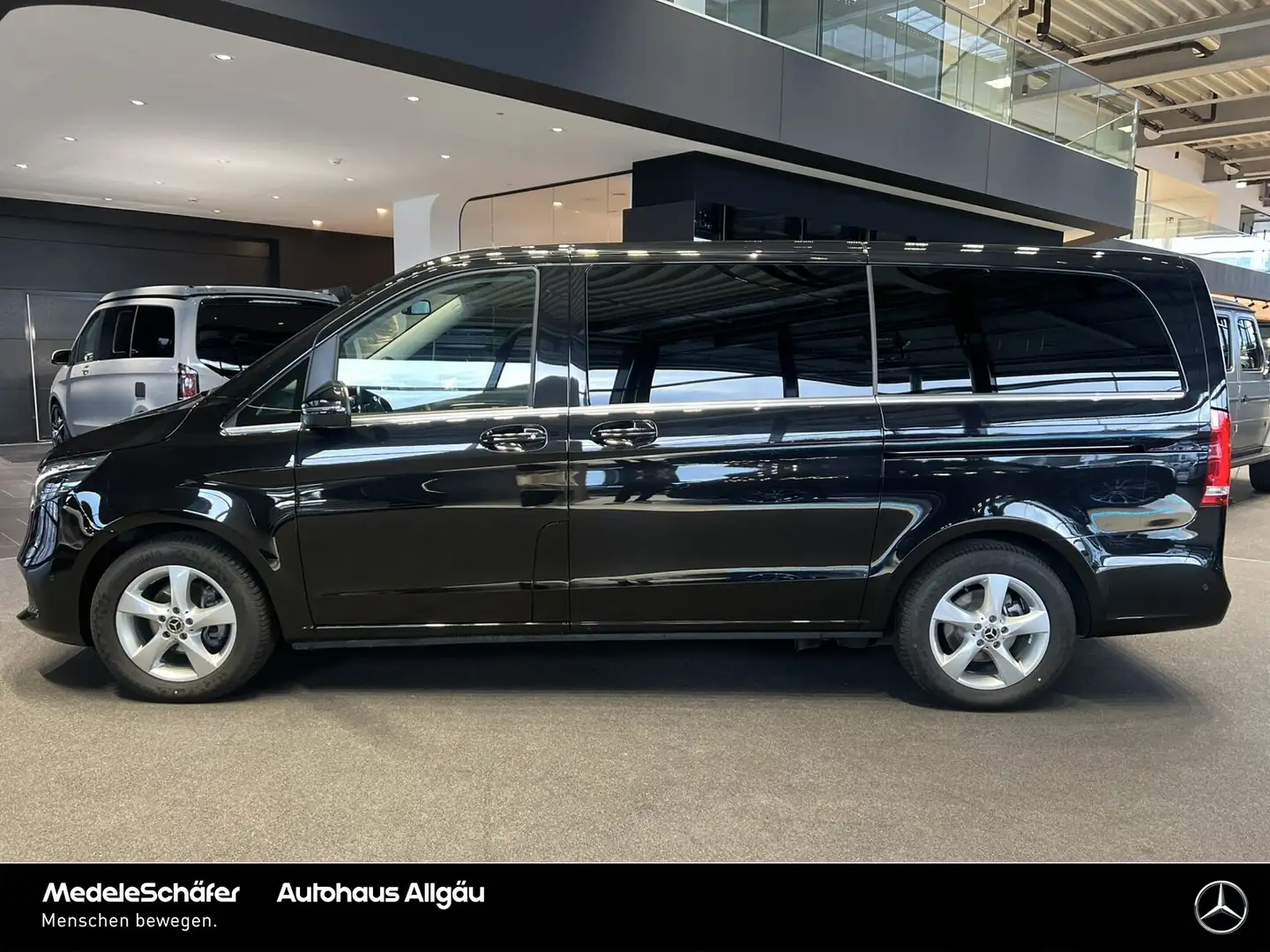 Mercedes-Benz V 220 V 220 d AVANTGARDE EDITION L 8STIZE AHK LED DIST Schwarz - 2