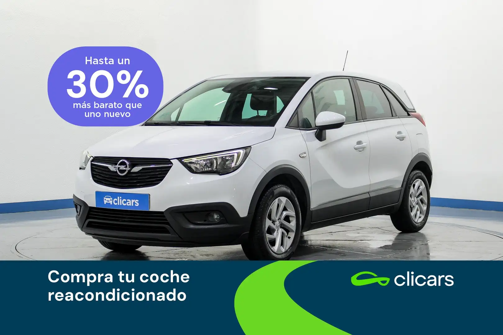 Opel Crossland X 1.6T Selective 99 Bílá - 1