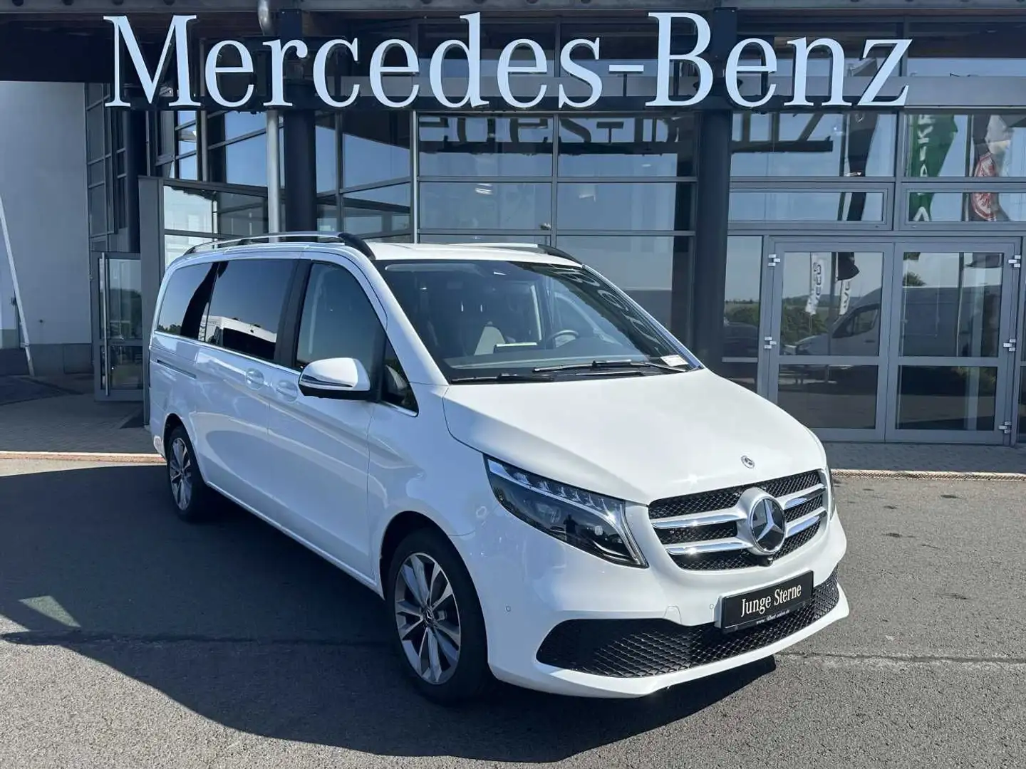 Mercedes-Benz V 300 d AVA ED 6Sitze Burmester 360Kamera el Tür Weiß - 1