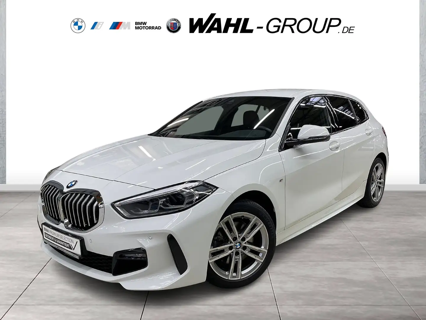 BMW 118 d M SPORT HIFI DAB LED CARPLAY ALU 17" Weiß - 1