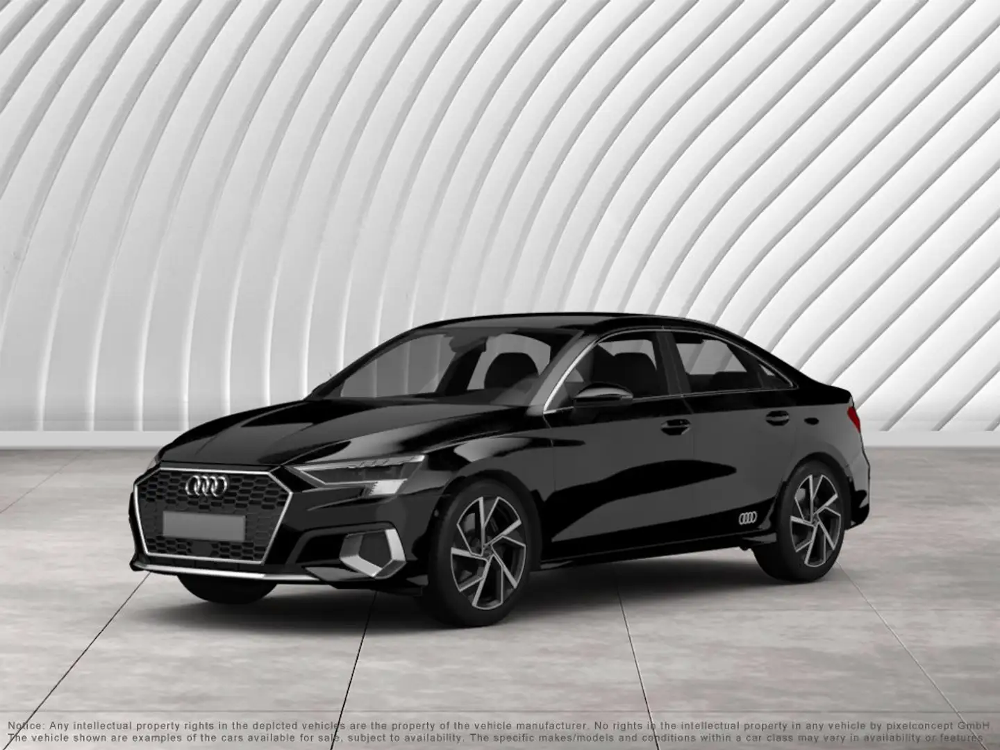 Audi A3 Limousine 30 TDI advanced RFK NAVI LED DAB Schwarz - 1