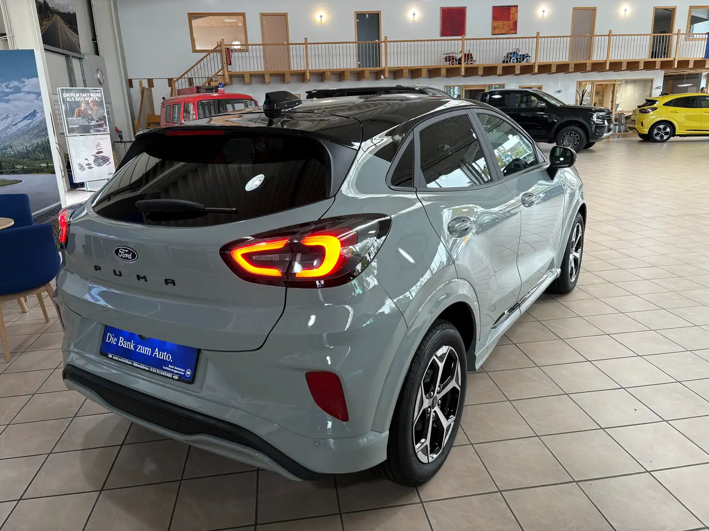 Ford Puma 1.0 EcoBoost Aut. ST-Line NAVI, PDC, CAM, WiPa, Kl Gris - 2