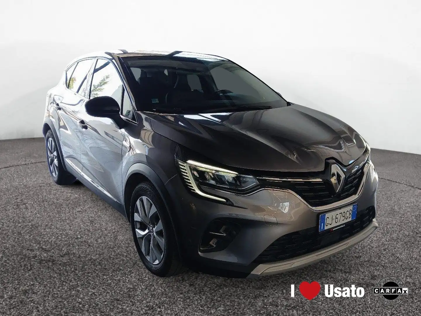 Renault Captur II 2019 1.6 hybrid Intens E-Tech 145cv auto Grigio - 1